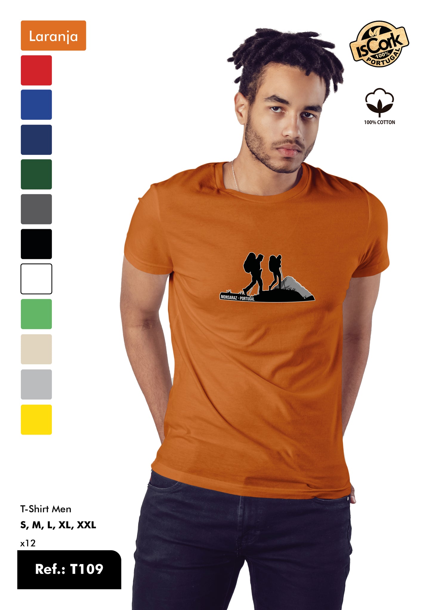 T-Shirt Adulto - Ref. T109 - Monsaraz