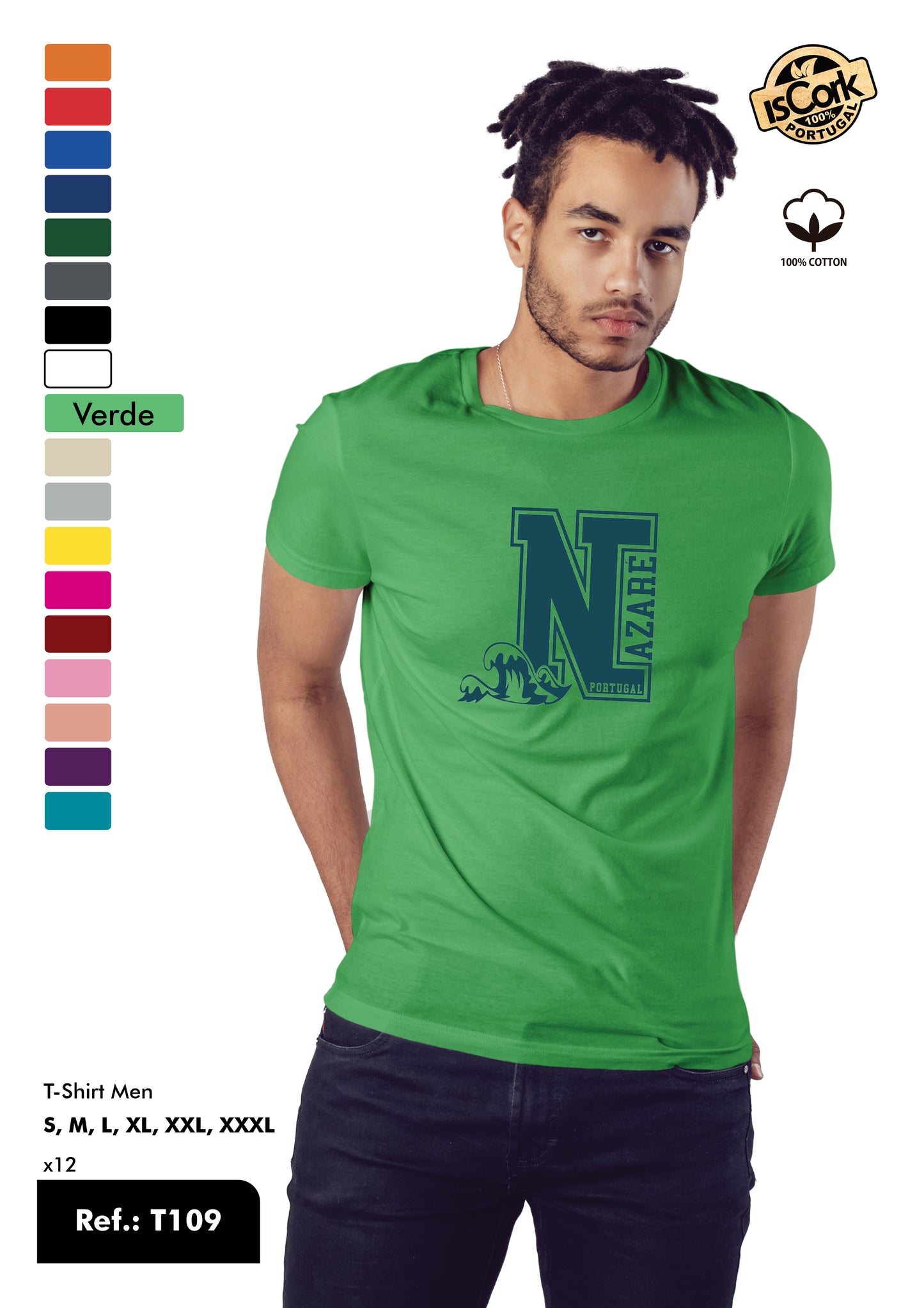 T-Shirt Adulto - Ref. T109 - Nazaré
