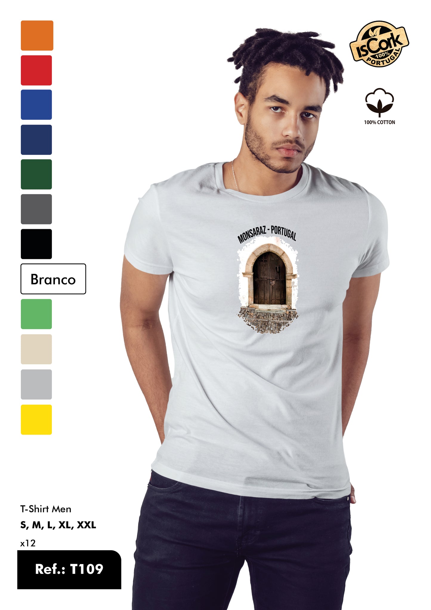 T-Shirt Adulto - Ref. T109 - Monsaraz