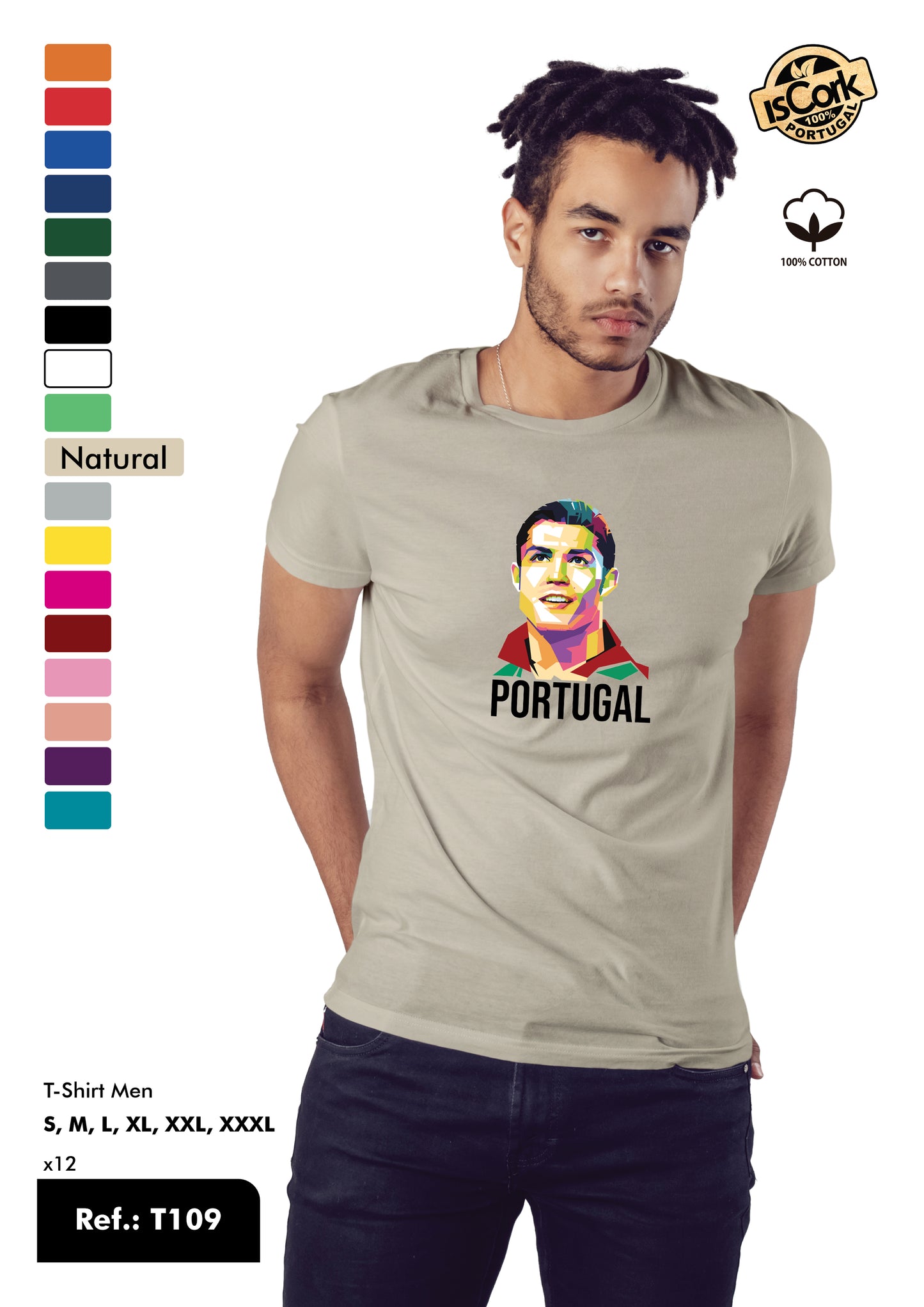 T-Shirt Adulto - Ref. T109 - Nazaré
