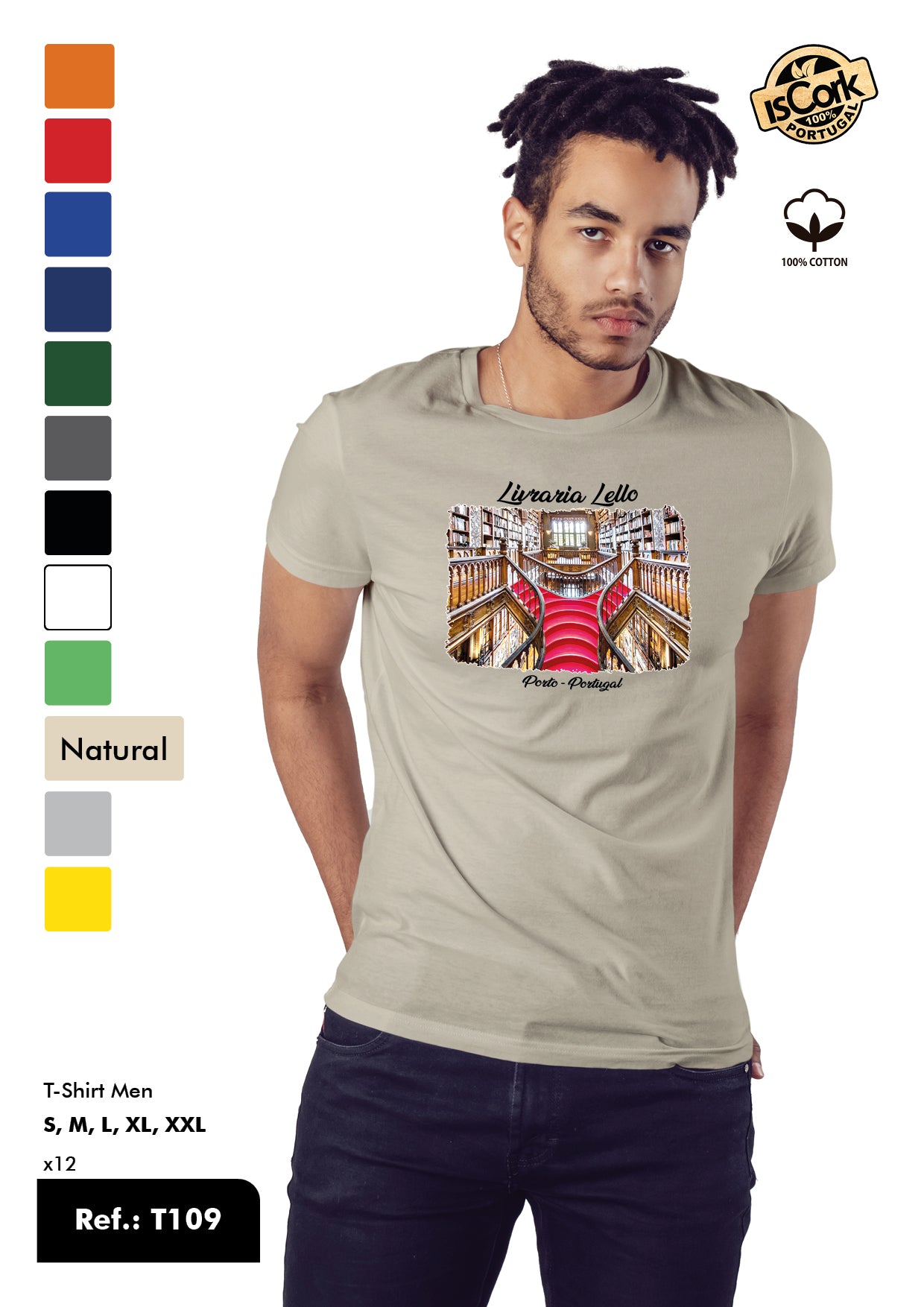 T-Shirt Adulto - Ref. T109 - Porto