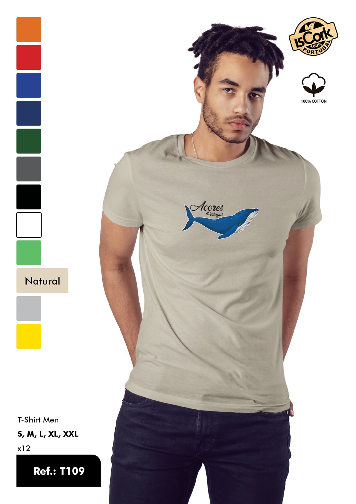 T-Shirt Adulto - Ref. T109 - Açores
