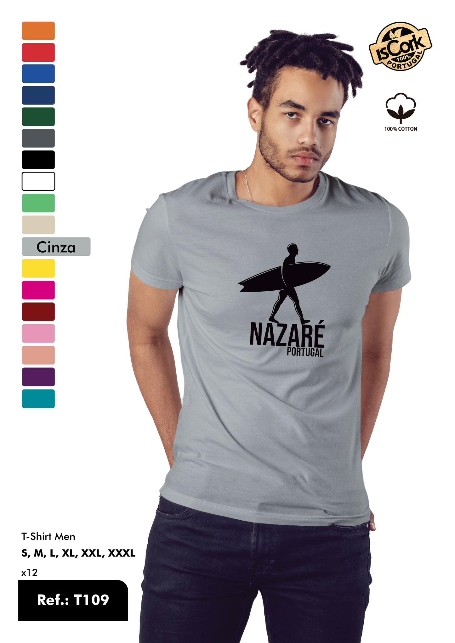T-Shirt Adulto - Ref. T109 - Nazaré