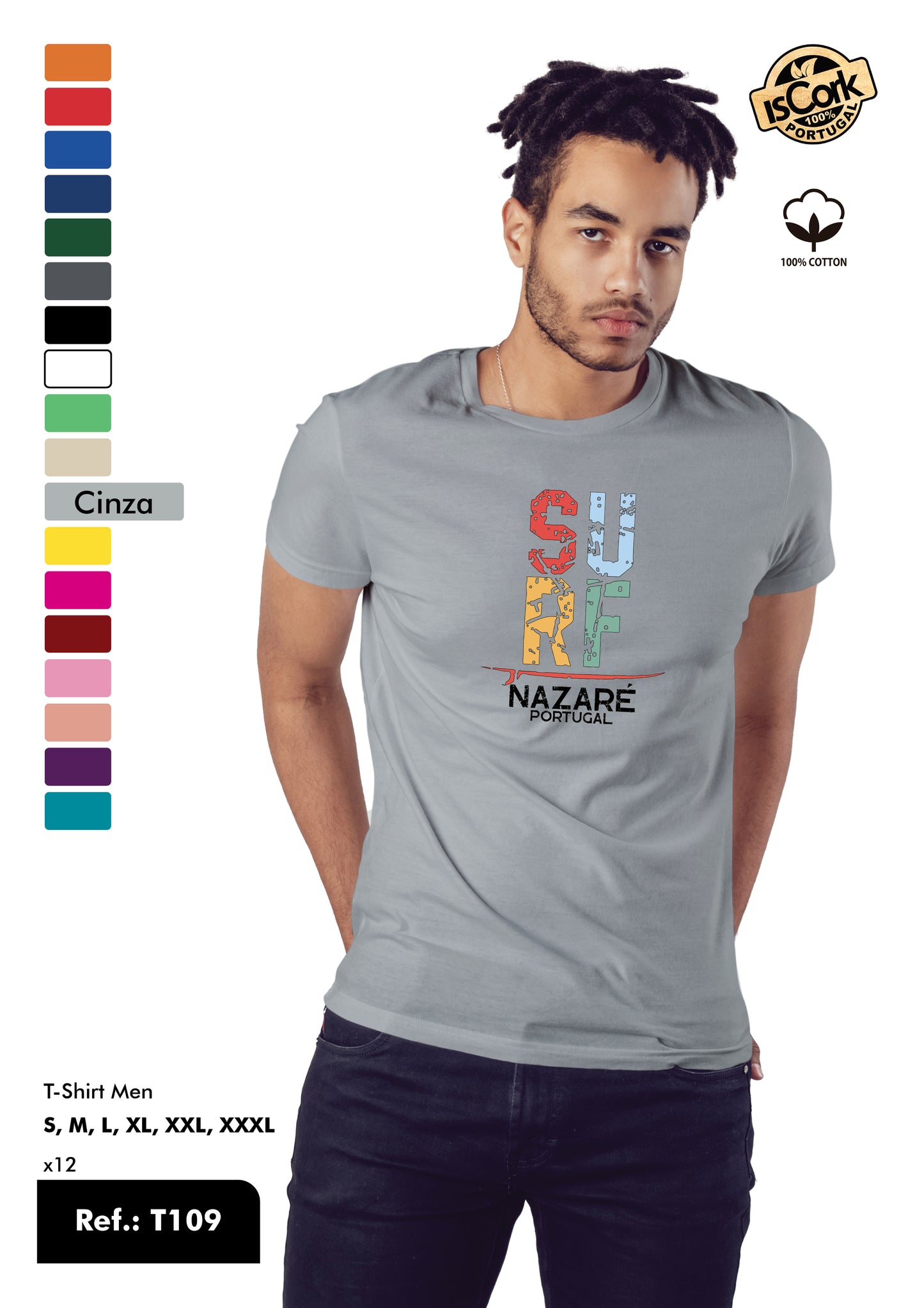 T-Shirt Adulto - Ref. T109 - Nazaré