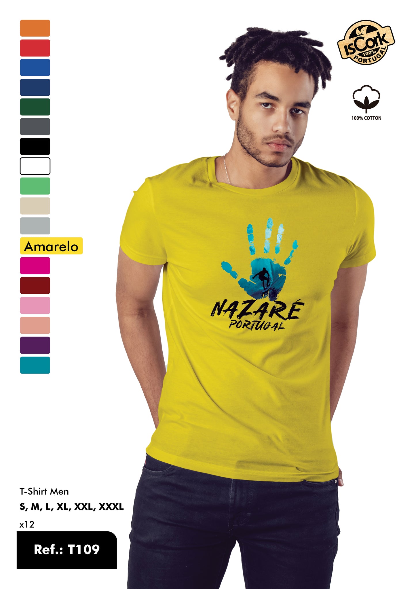 T-Shirt Adulto - Ref. T109 - Nazaré