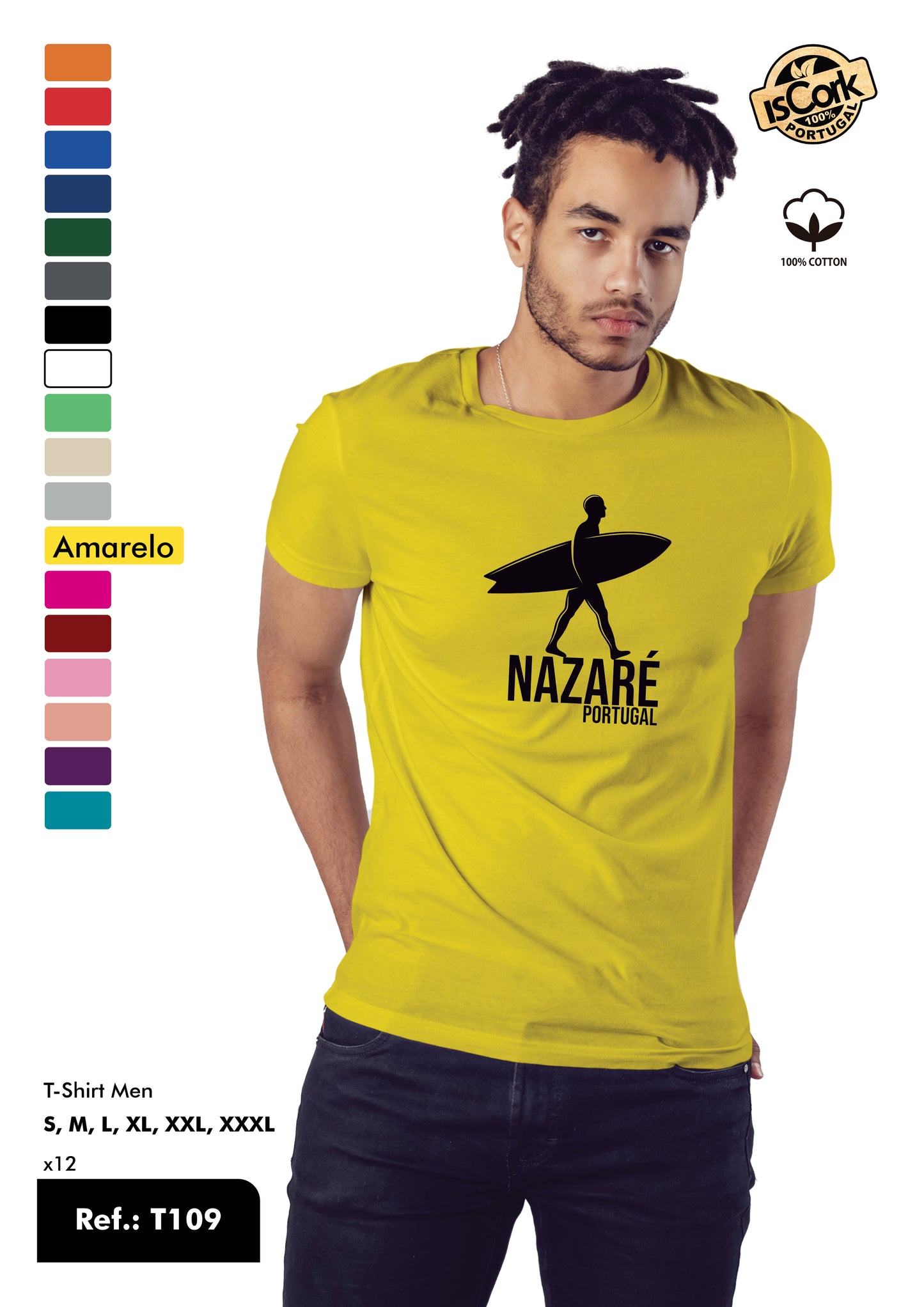 T-Shirt Adulto - Ref. T109 - Nazaré