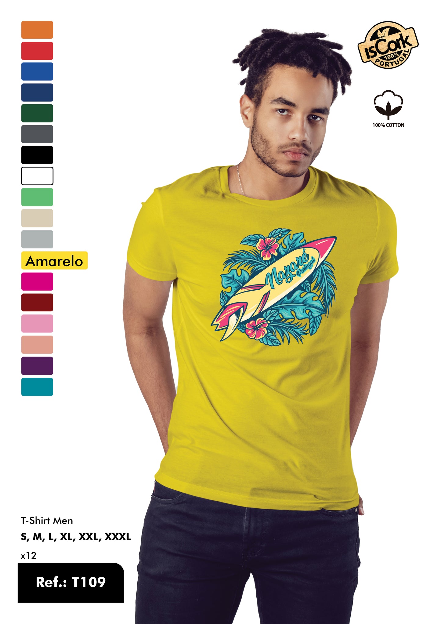 T-Shirt Adulto - Ref. T109 - Nazaré