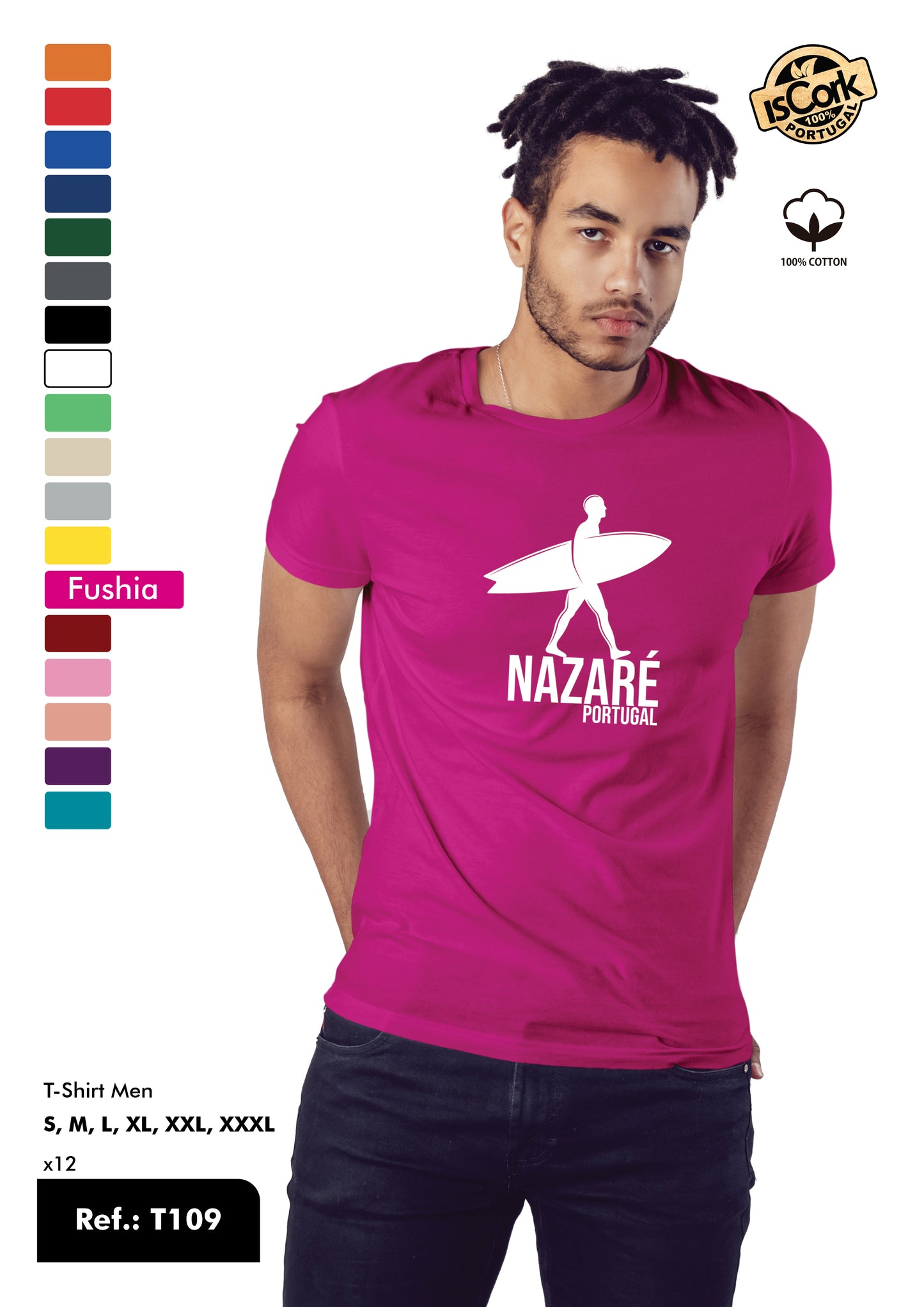 T-Shirt Adulto - Ref. T109 - Nazaré