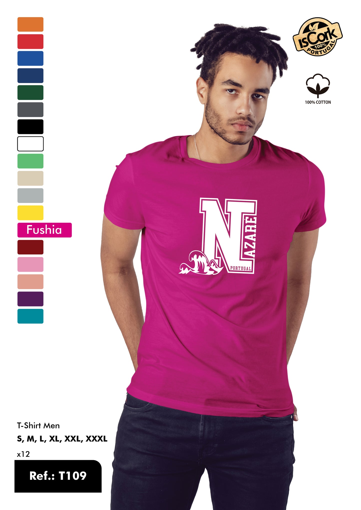 T-Shirt Adulto - Ref. T109 - Nazaré