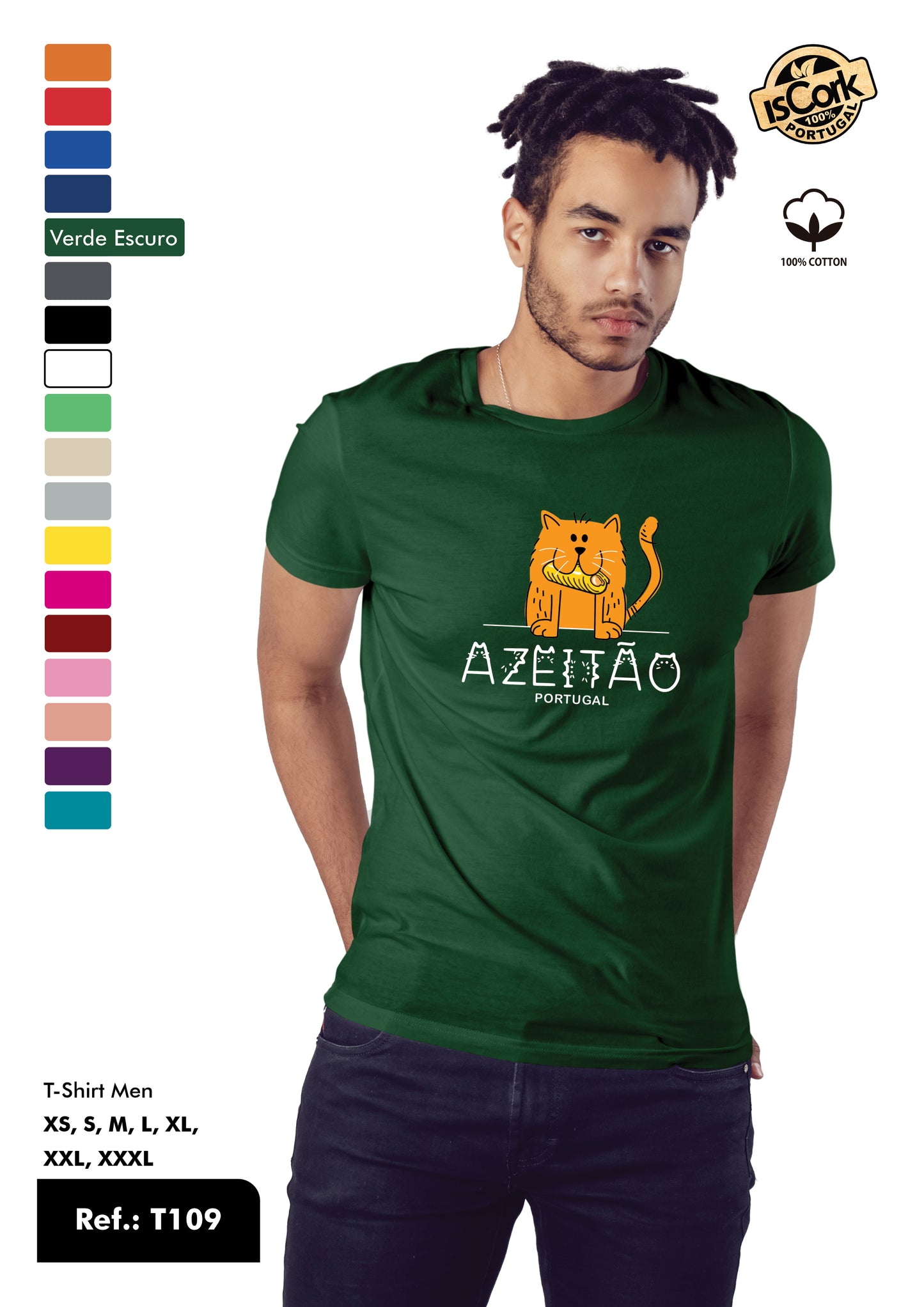 T-Shirt Adulto - Ref. T109 - Azeitão