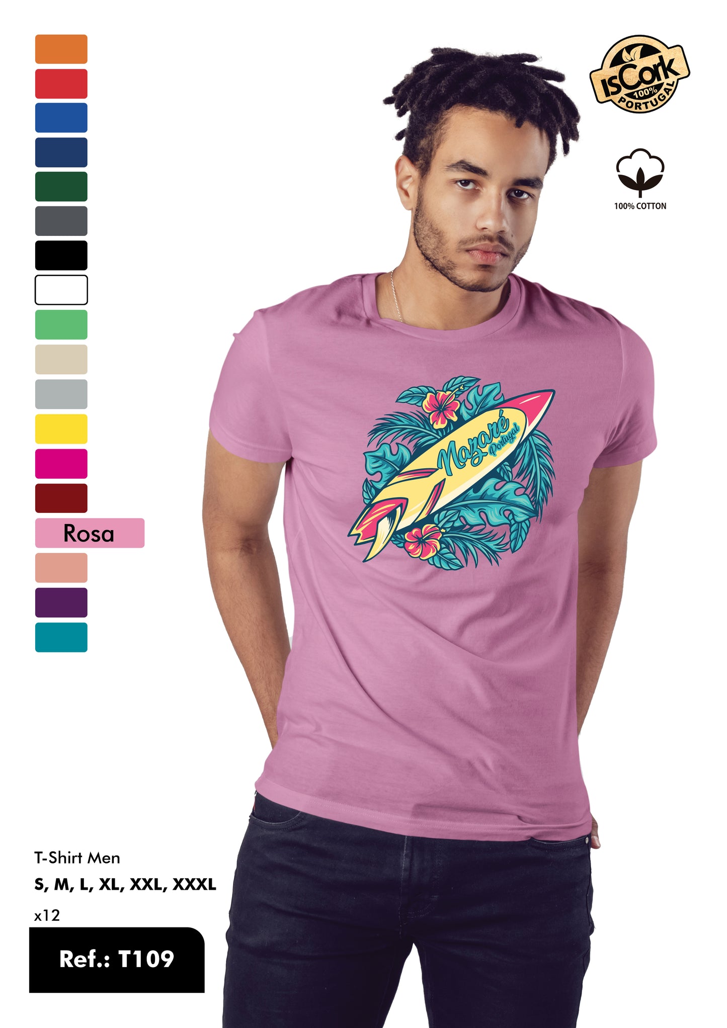T-Shirt Adulto - Ref. T109 - Nazaré