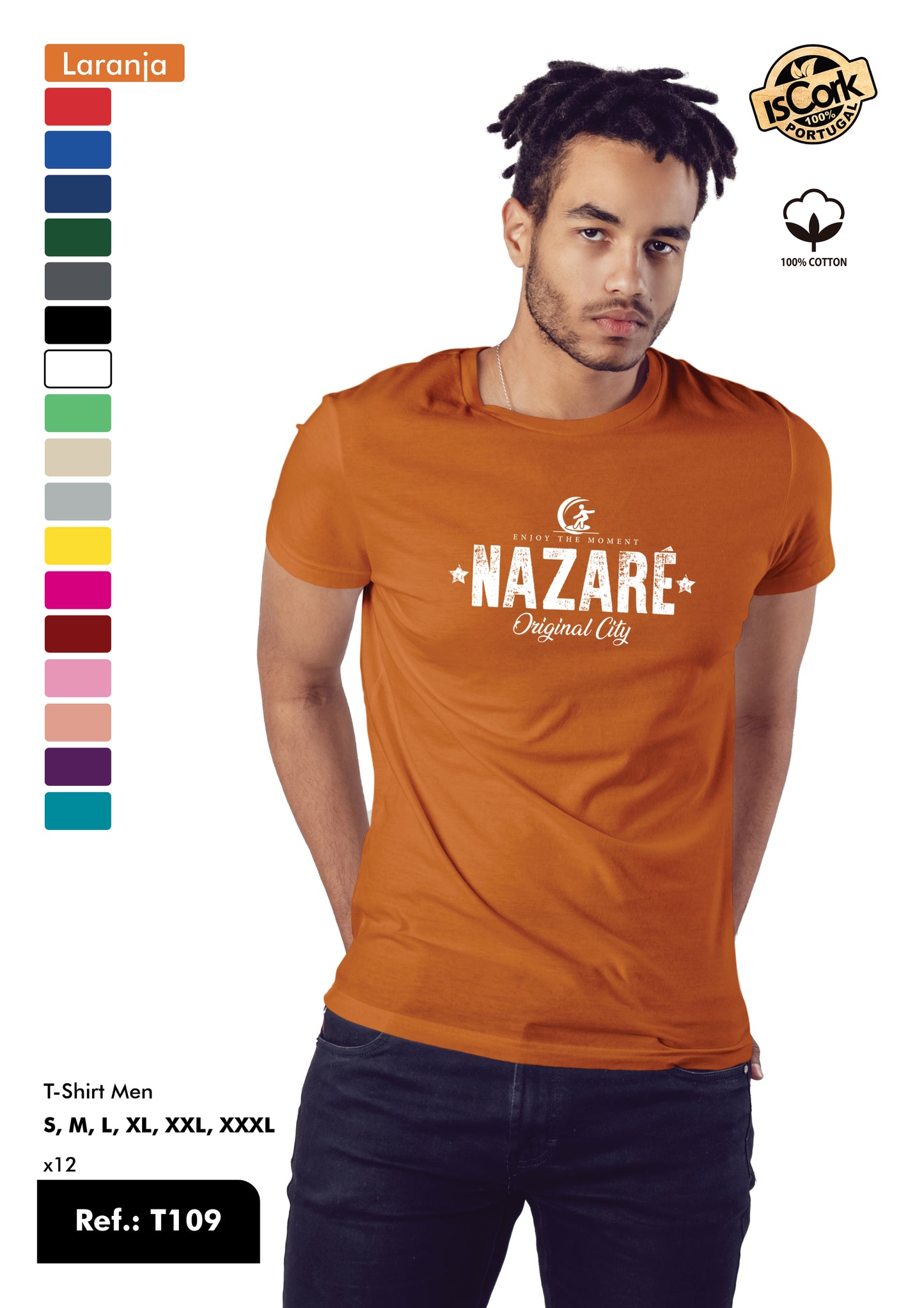 T-Shirt Adulto - Ref. T109 - Nazaré