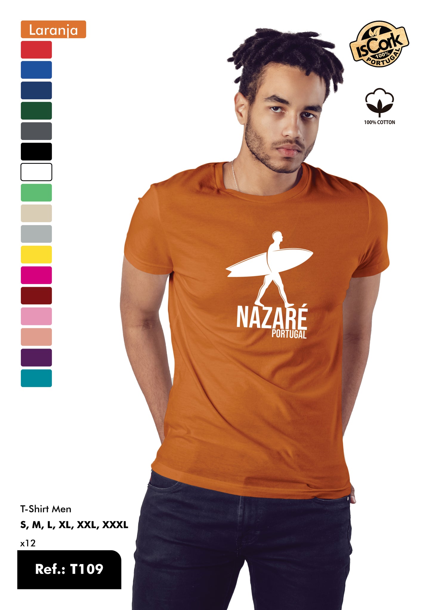 T-Shirt Adulto - Ref. T109 - Nazaré