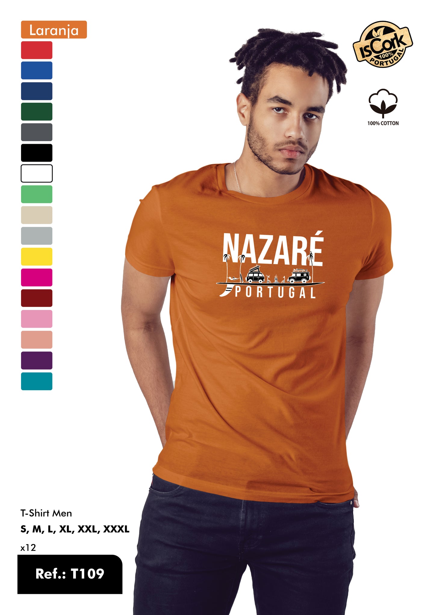T-Shirt Adulto - Ref. T109 - Nazaré