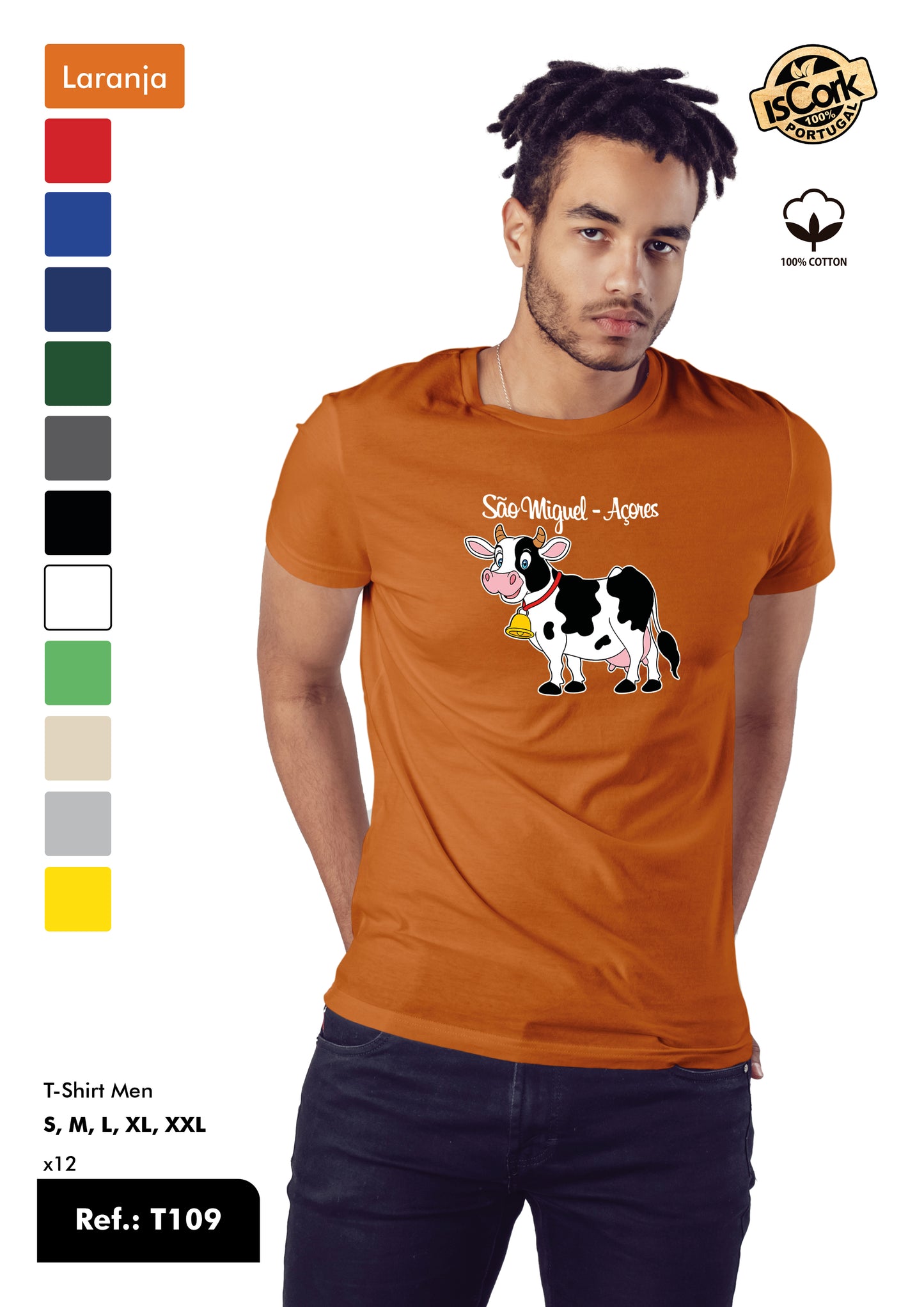 T-Shirt Adulto - Ref. T109 - São Miguel