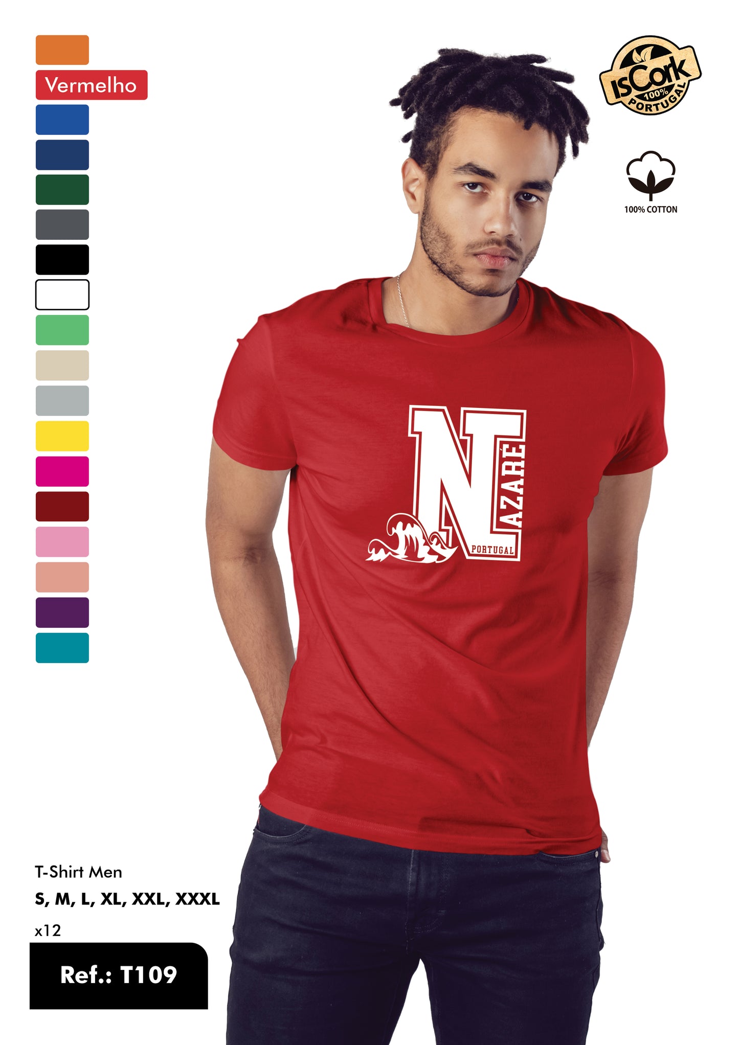 T-Shirt Adulto - Ref. T109 - Nazaré