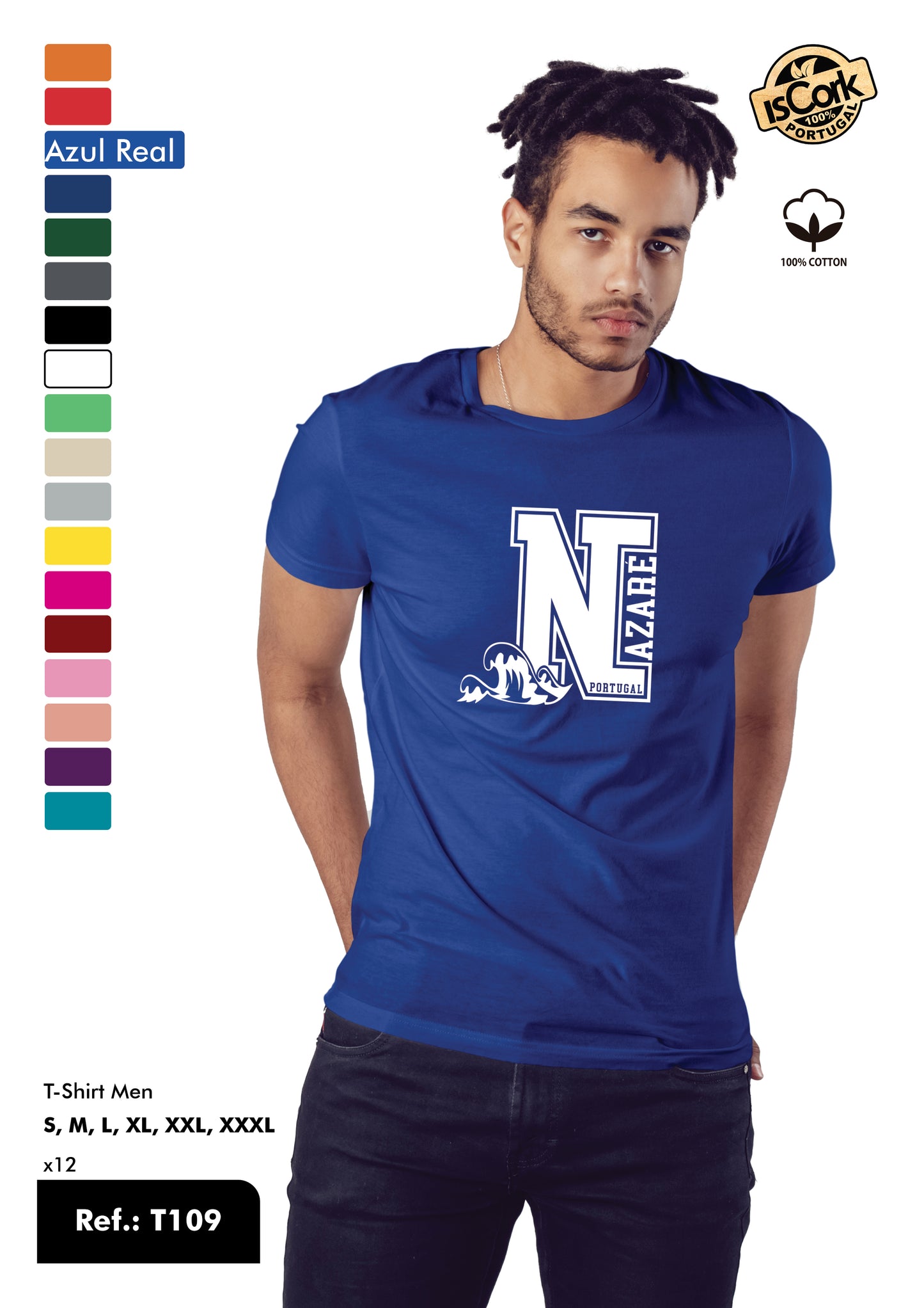 T-Shirt Adulto - Ref. T109 - Nazaré