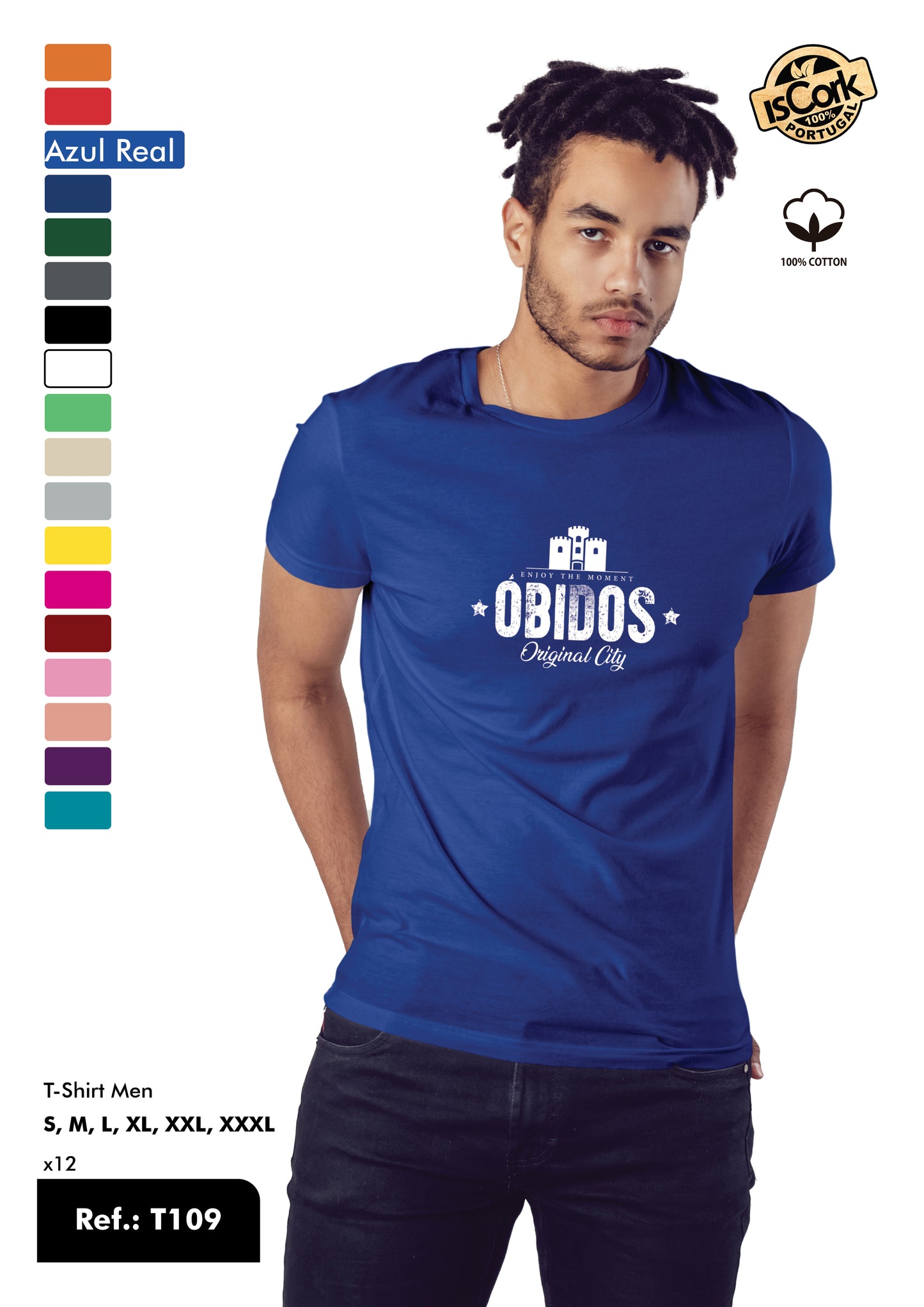 T-Shirt Adulto - Ref. T109 - Óbidos