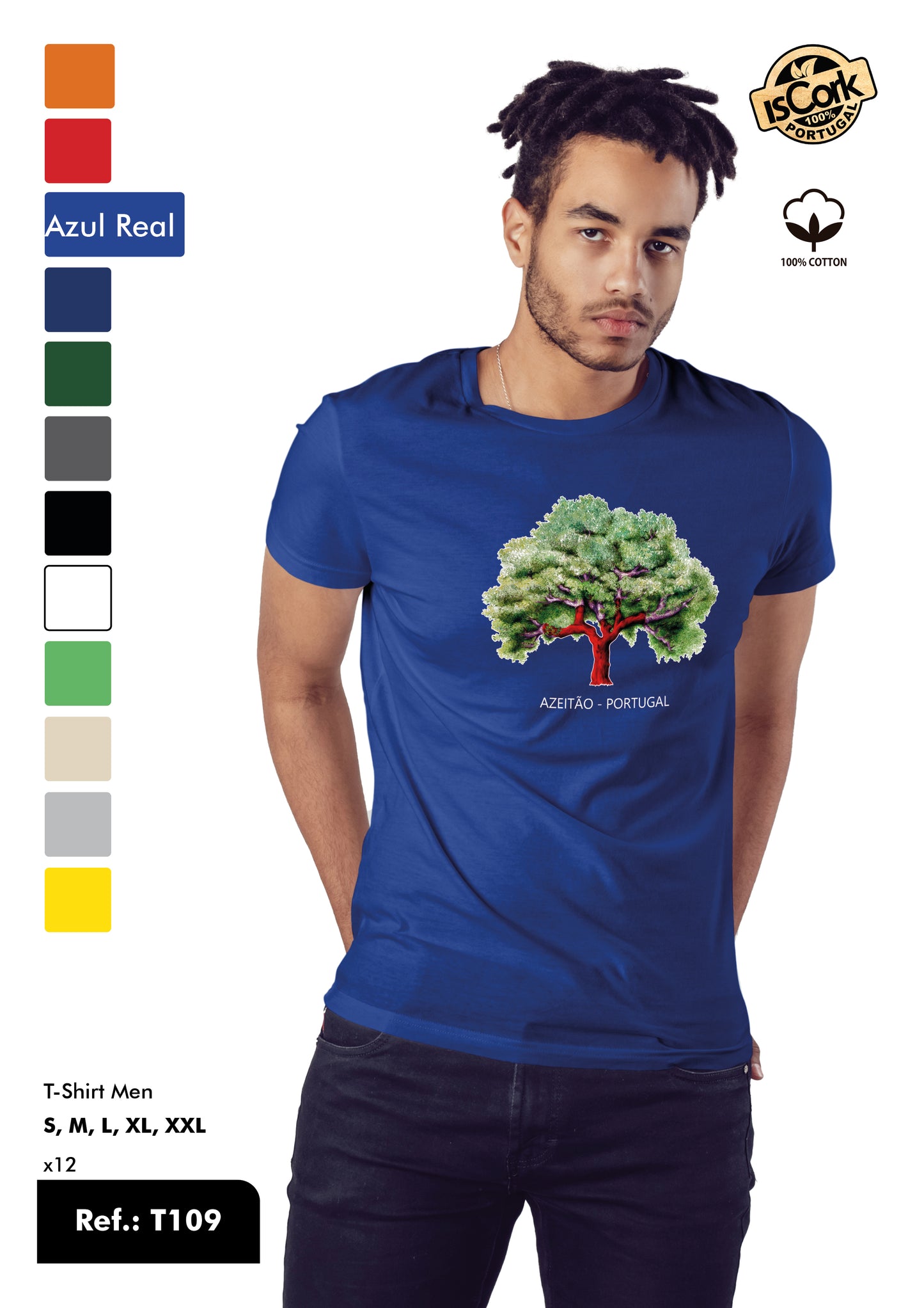 T-Shirt Adulto - Ref. T109 - Azeitão