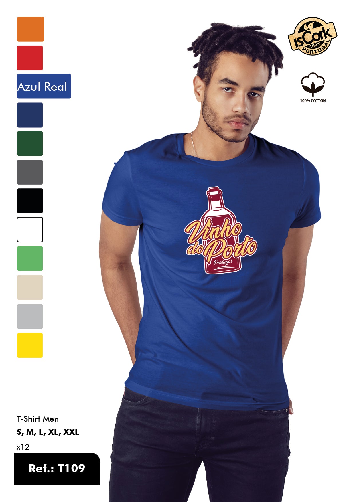 T-Shirt Adulto - Ref. T109 - Porto