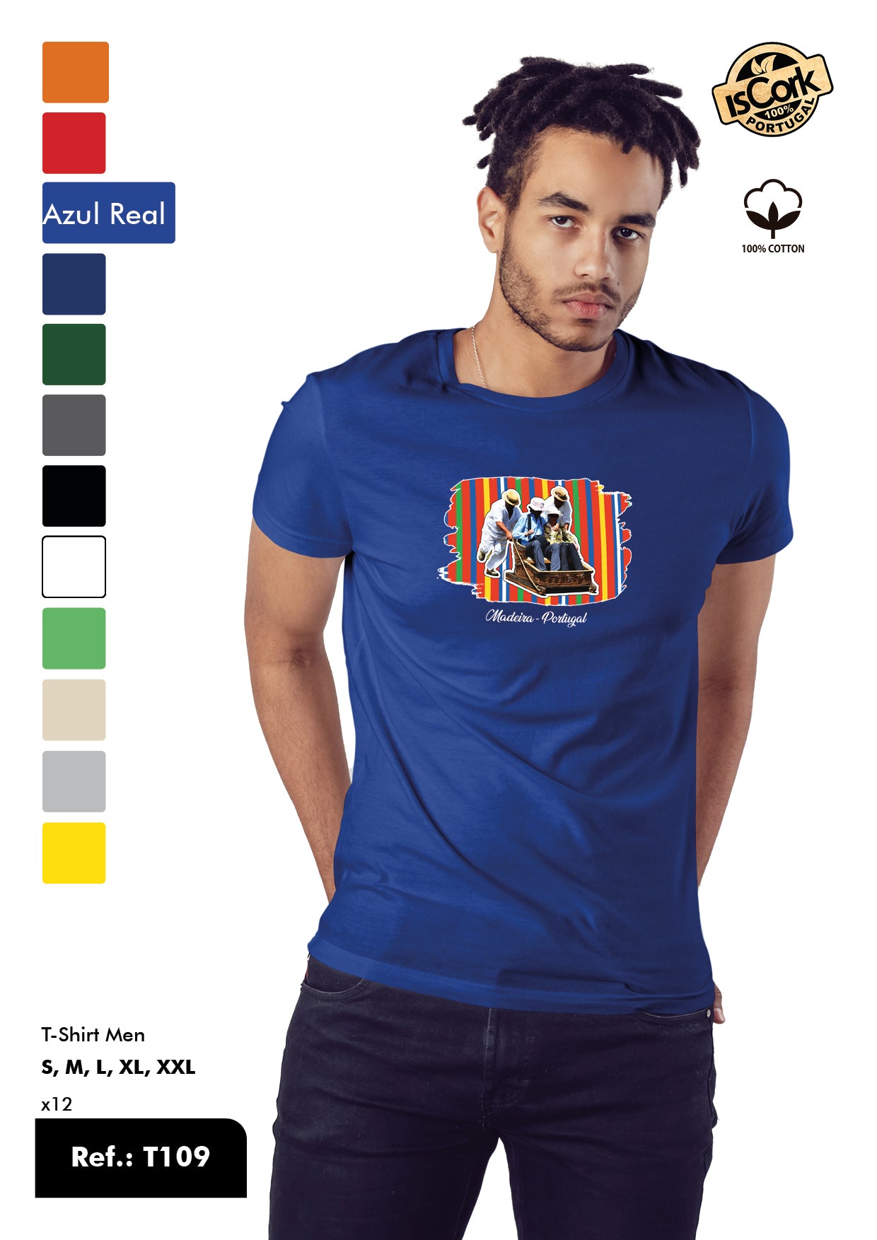 T-Shirt Adulto - Ref. T109 - Madeira