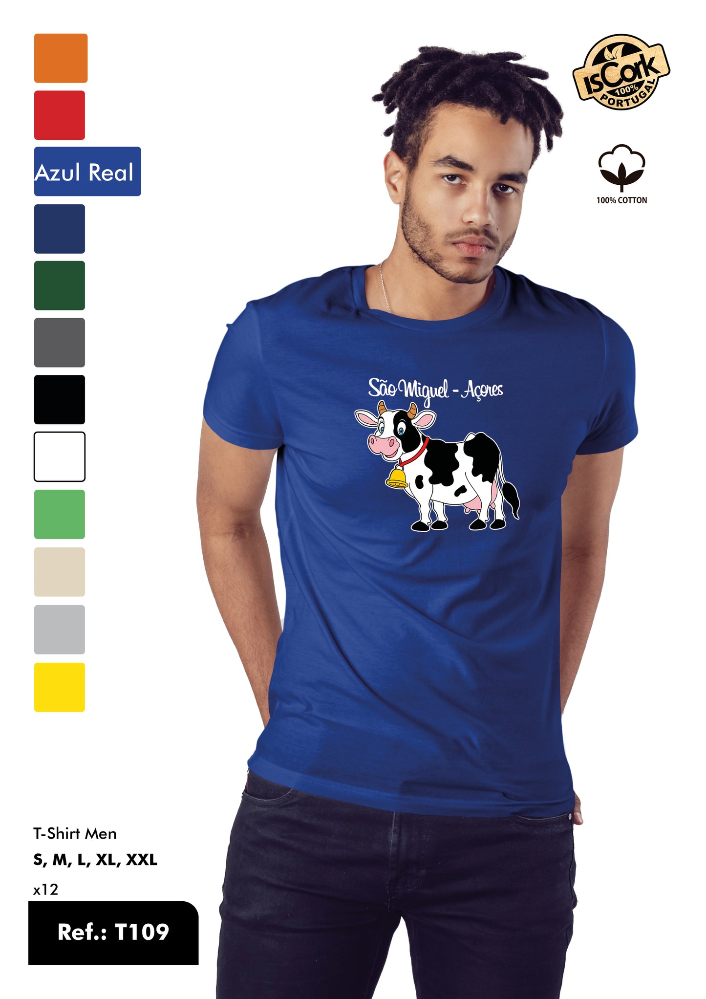 T-Shirt Adulto - Ref. T109 - São Miguel