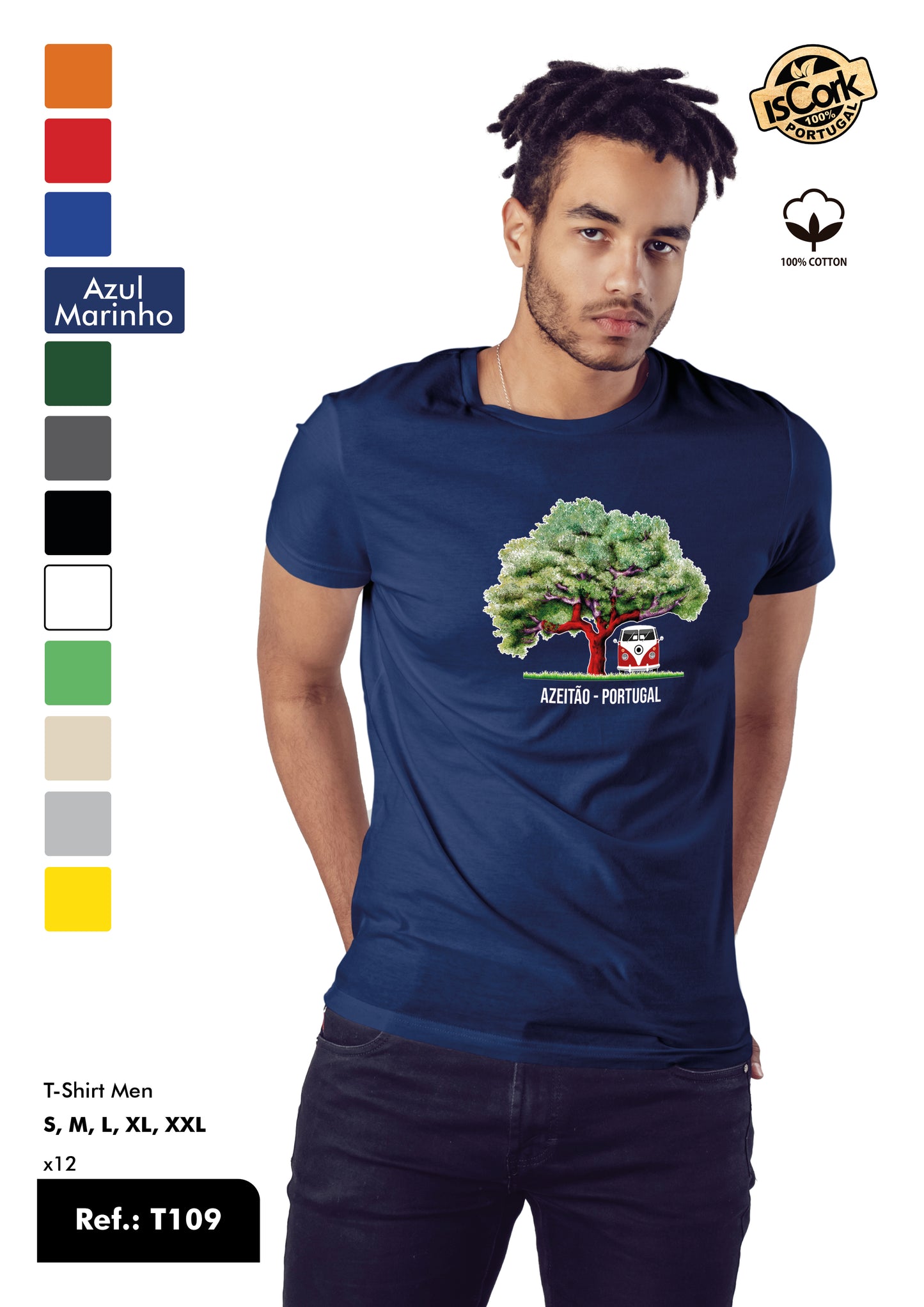 T-Shirt Adulto - Ref. T109 - Azeitão