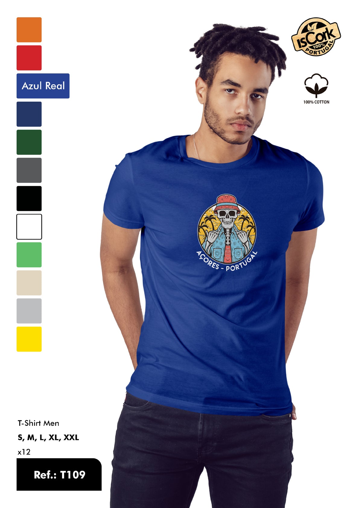 T-Shirt Adulto - Ref. T109 - Açores