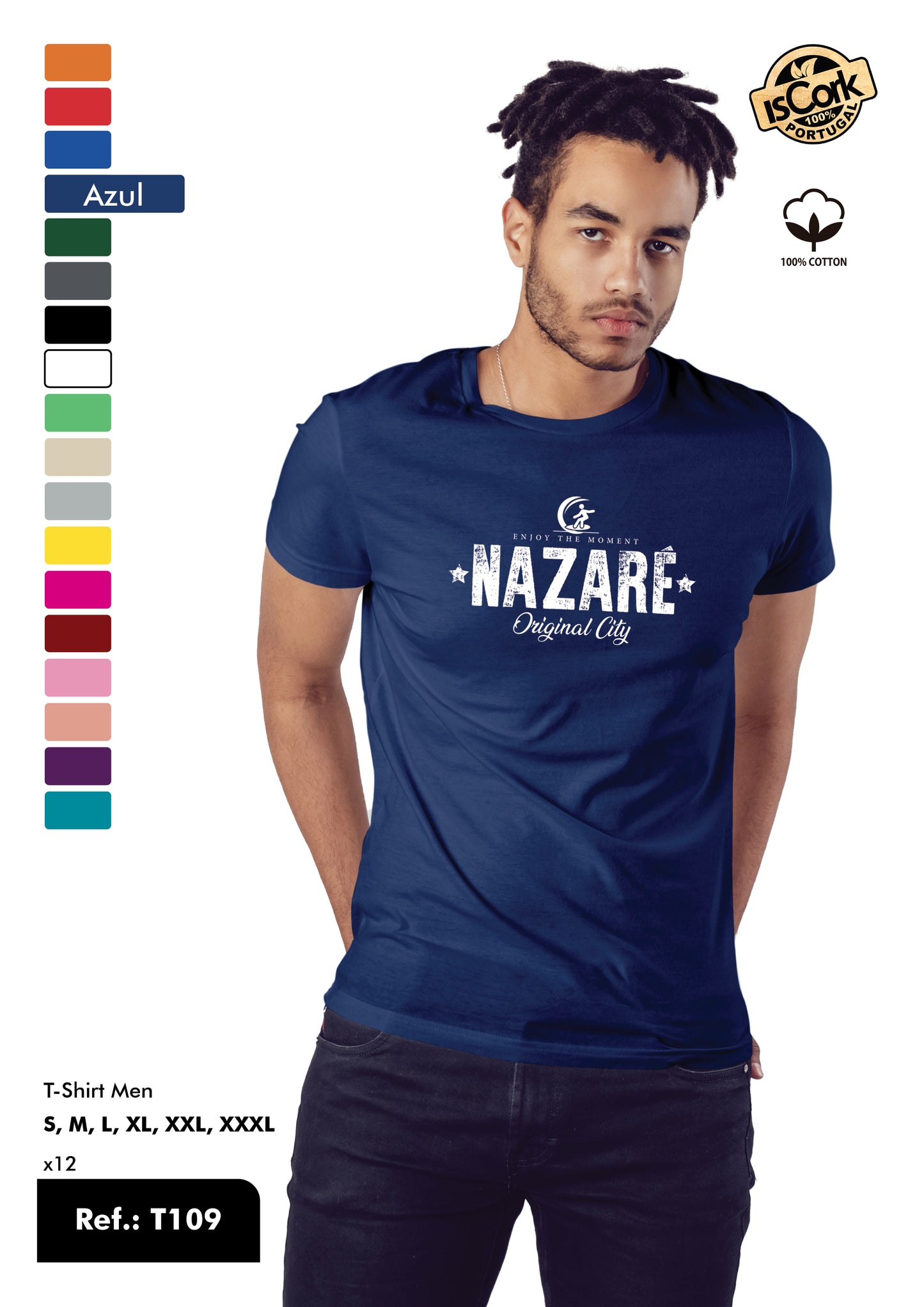 T-Shirt Adulto - Ref. T109 - Nazaré