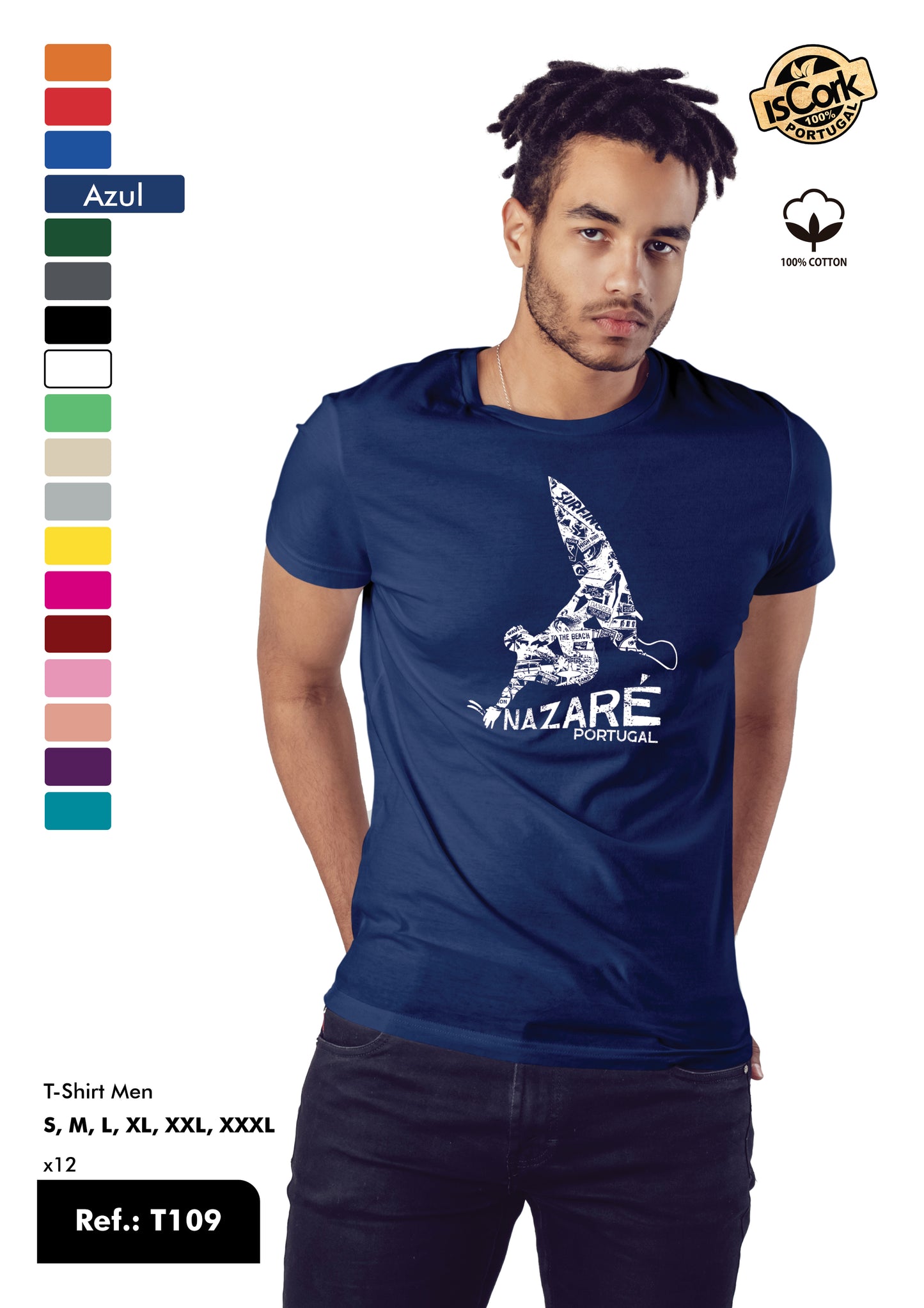 T-Shirt Adulto - Ref. T109 - Nazaré