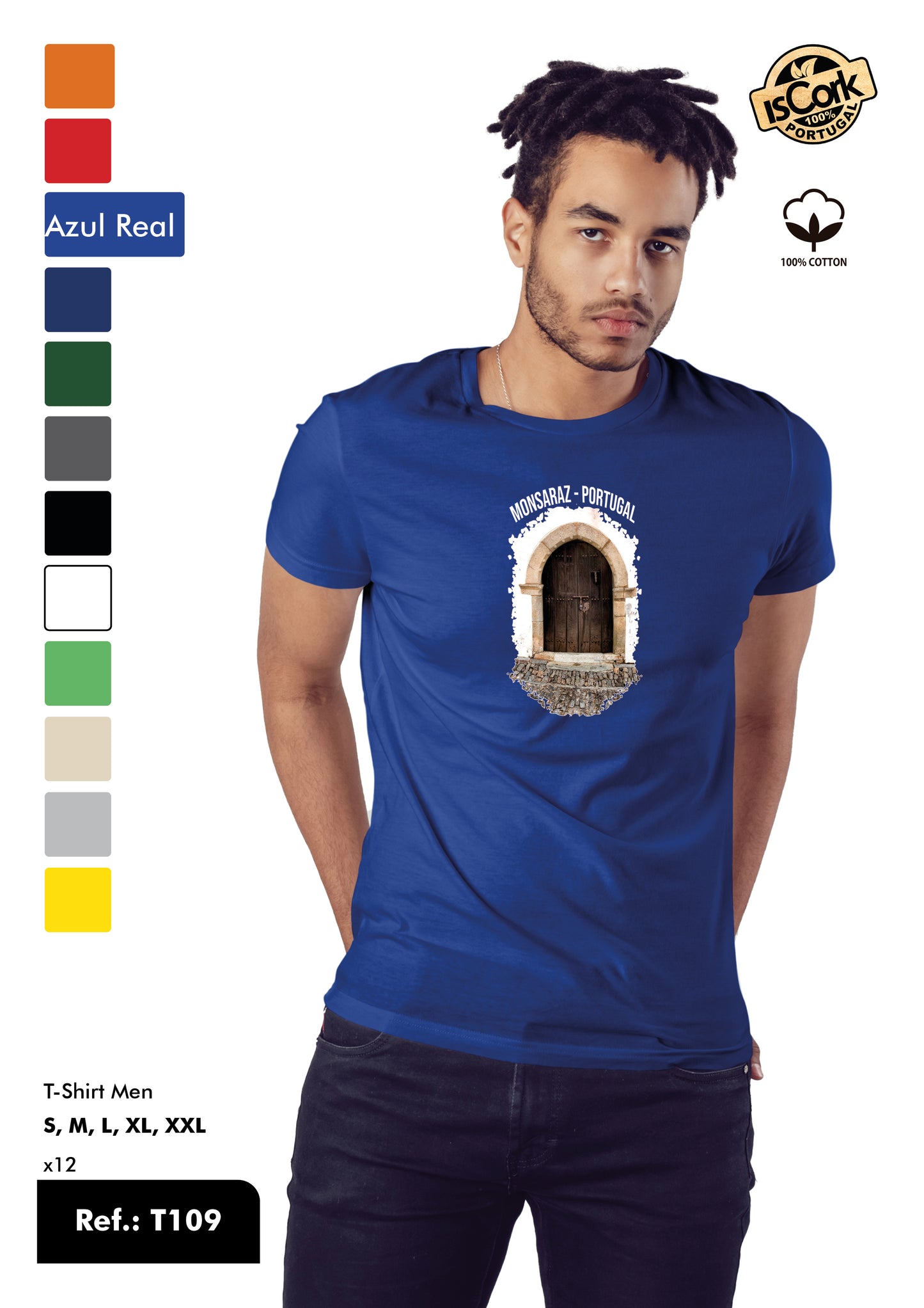 T-Shirt Adulto - Ref. T109 - Monsaraz