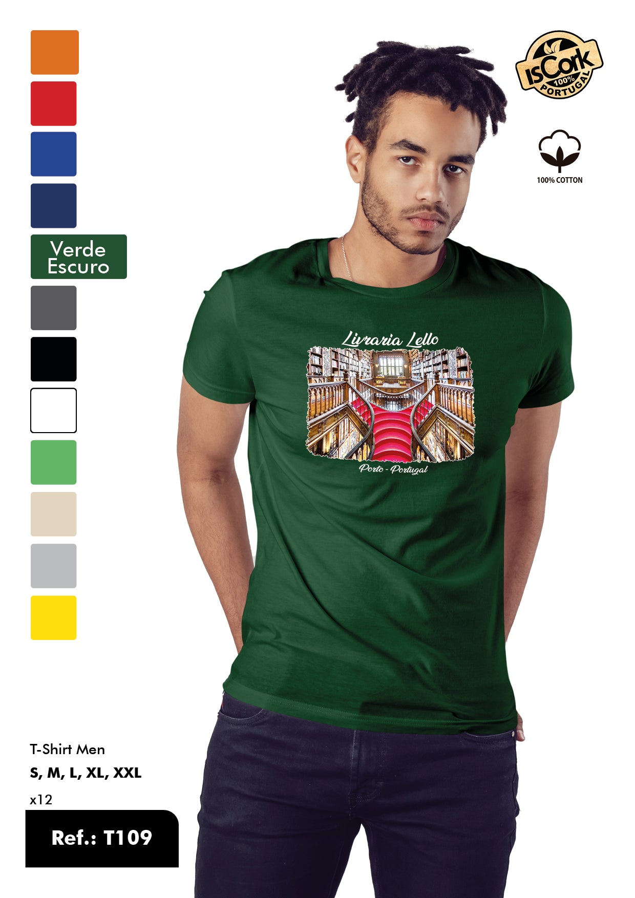 T-Shirt Adulto - Ref. T109 - Porto