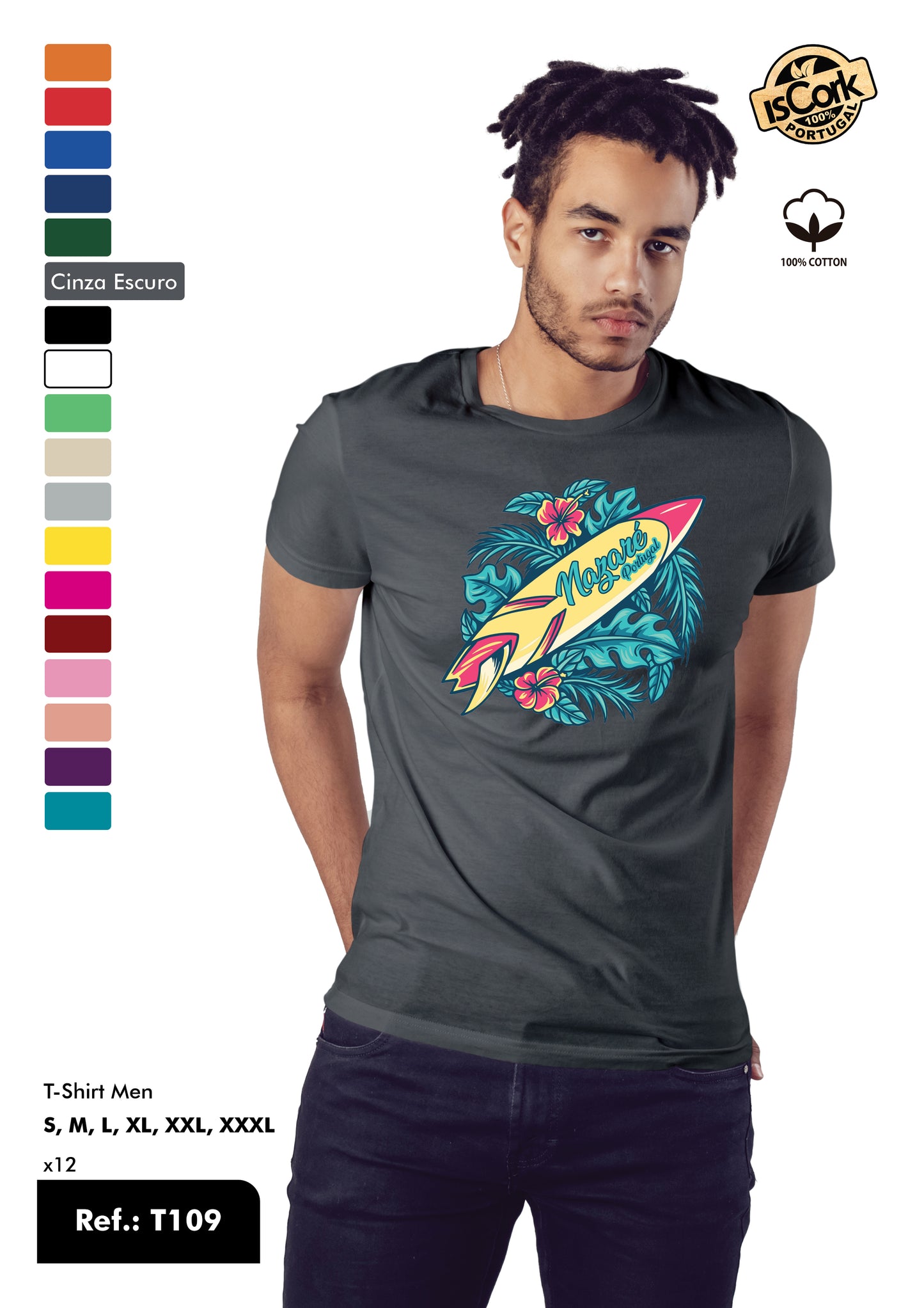 T-Shirt Adulto - Ref. T109 - Nazaré