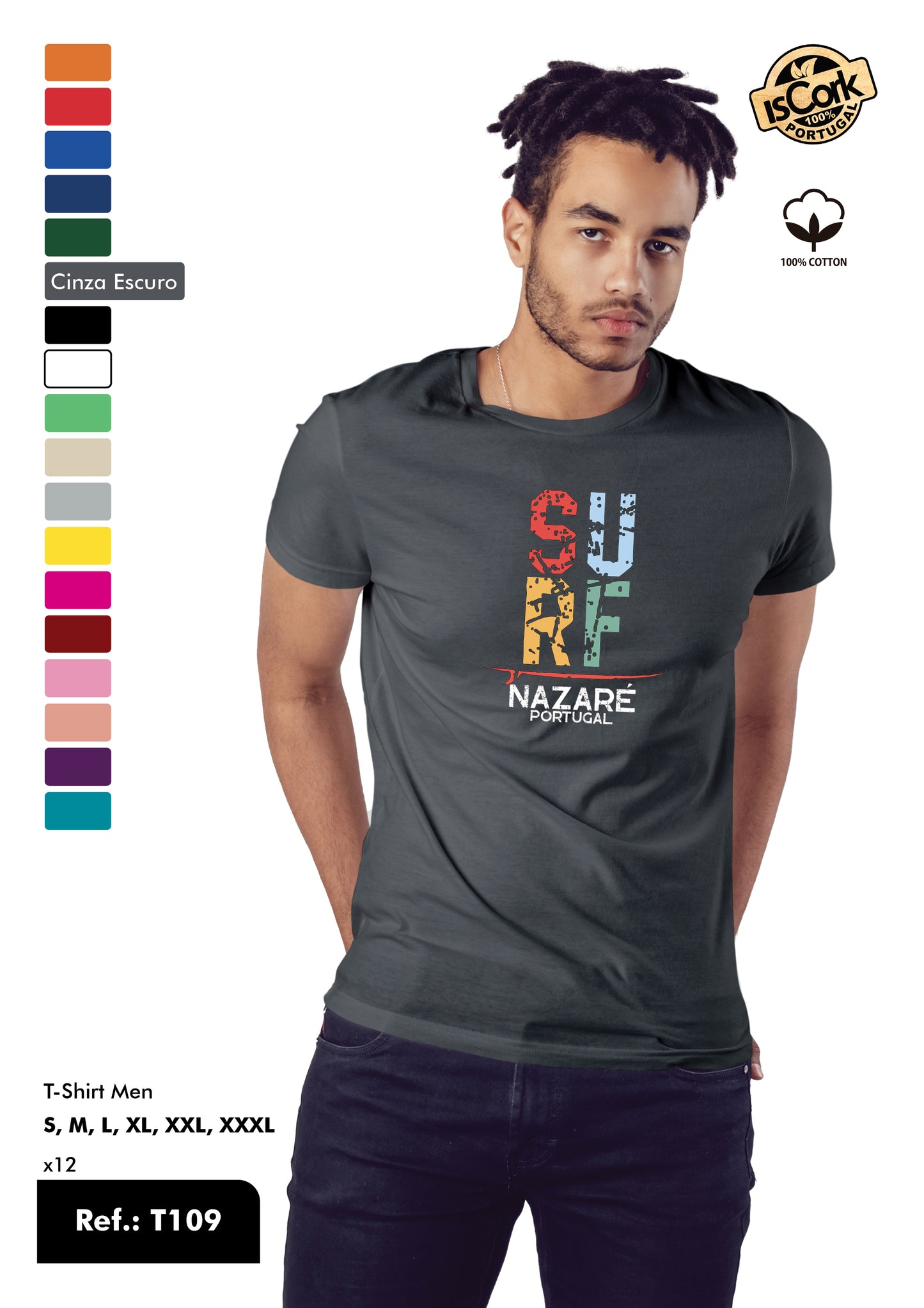 T-Shirt Adulto - Ref. T109 - Nazaré