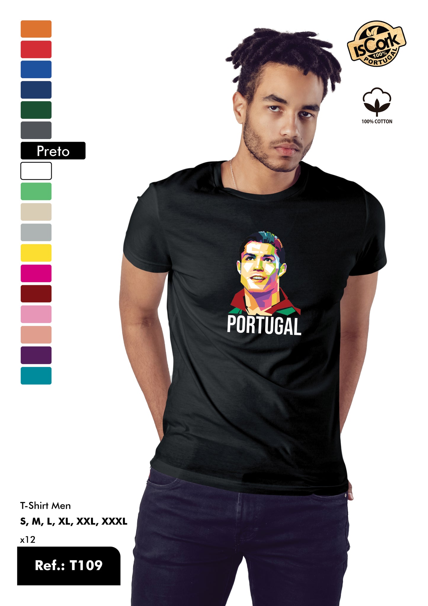 T-Shirt Adulto - Ref. T109 - Nazaré
