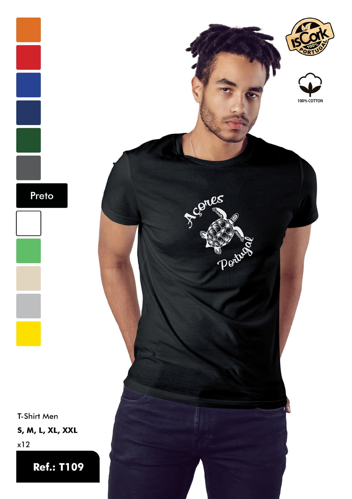 T-Shirt Adulto - Ref. T109 - Açores