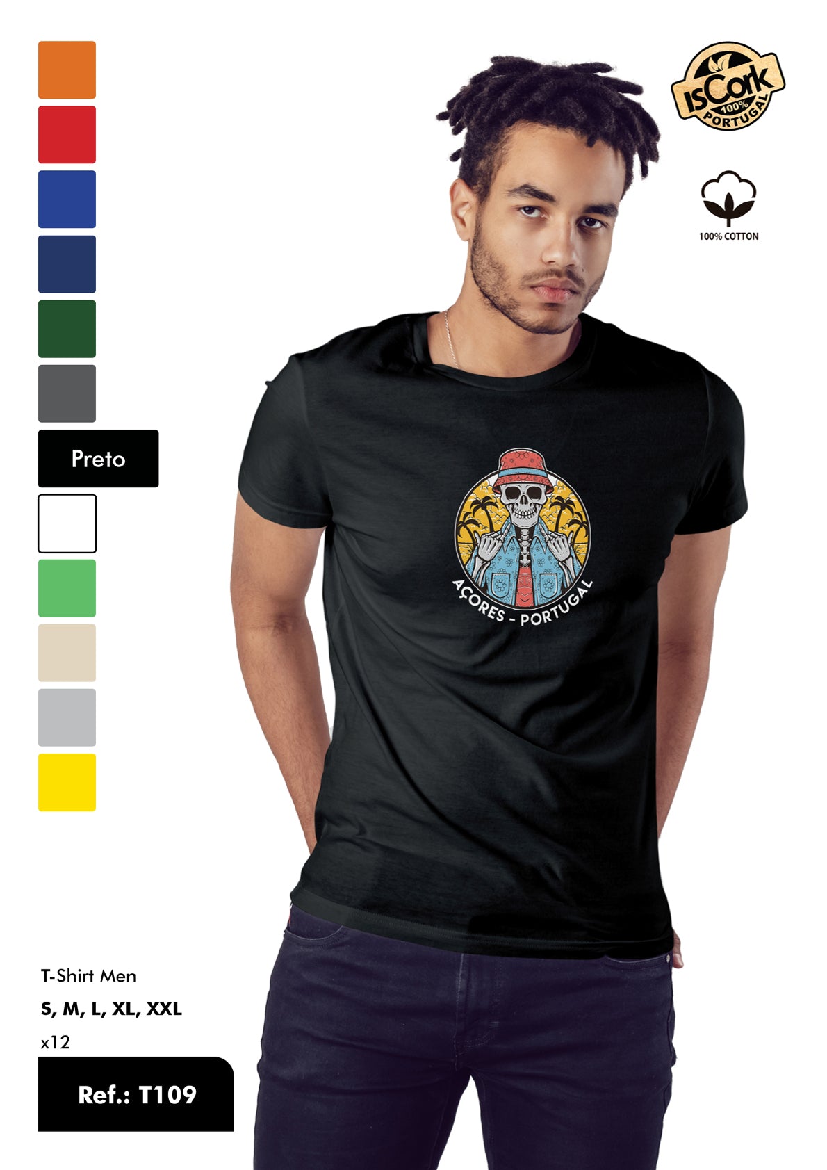 T-Shirt Adulto - Ref. T109 - Açores