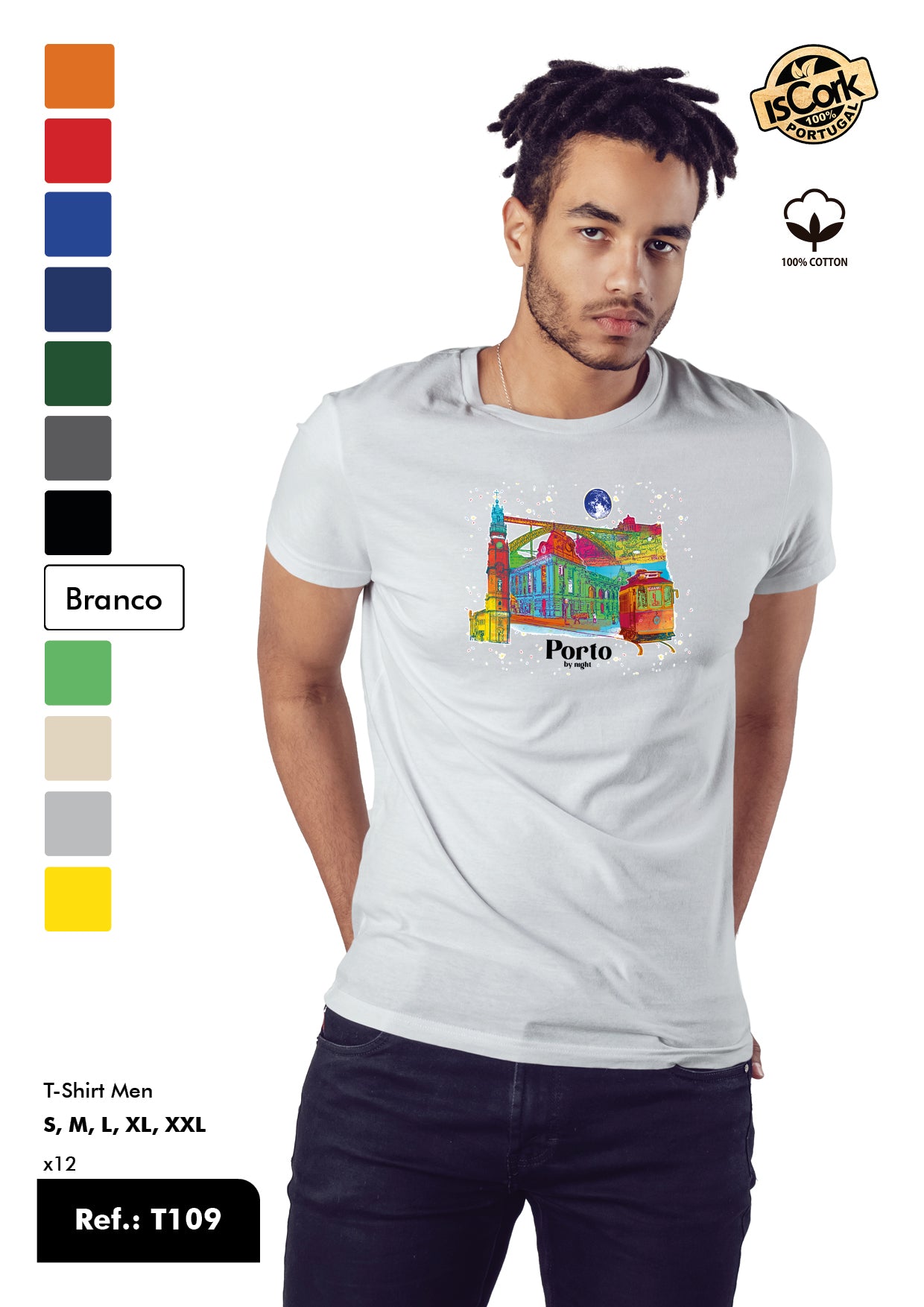 T-Shirt Adulto - Ref. T109 - Porto
