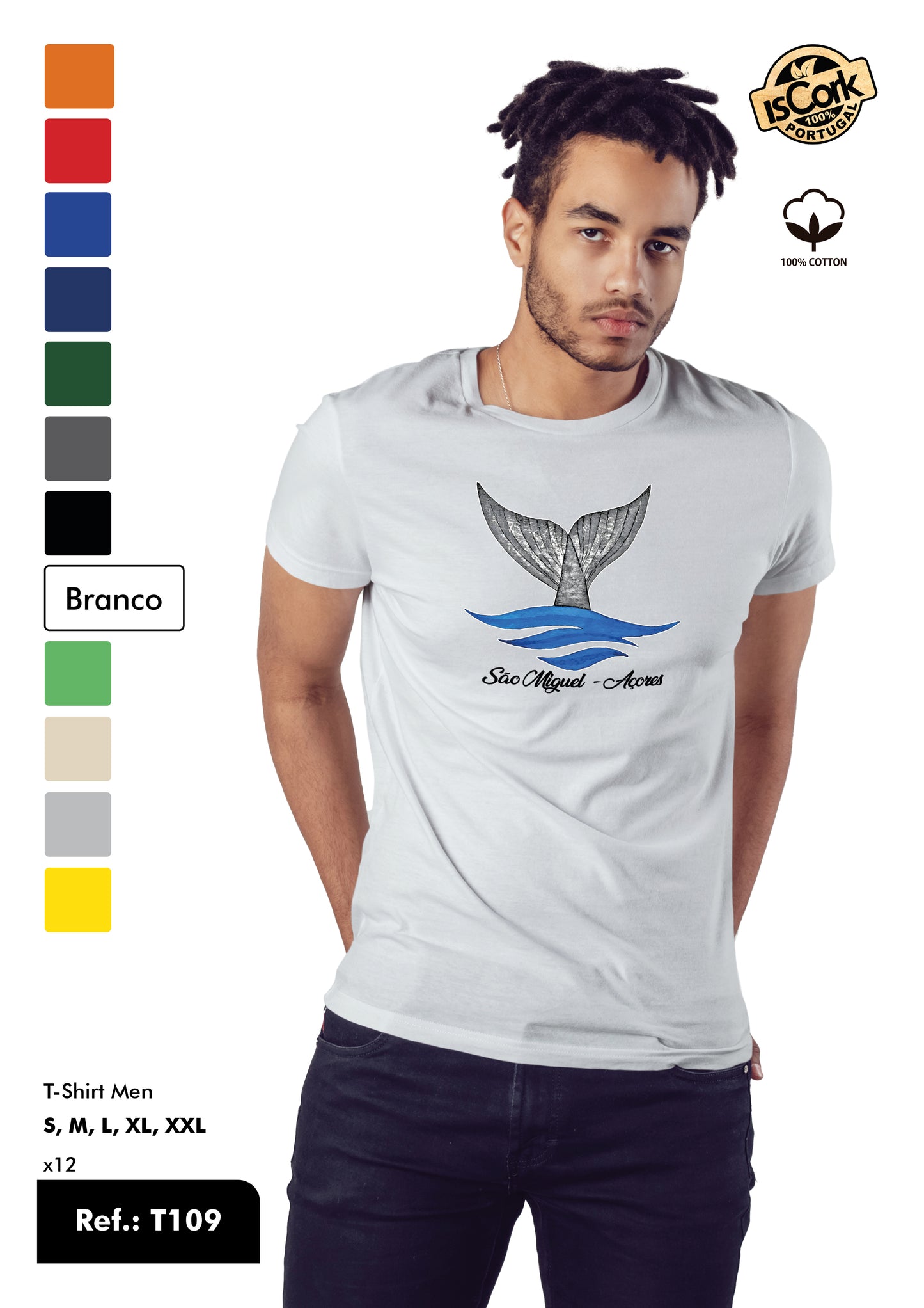 T-Shirt Adulto - Ref. T109 - São Miguel