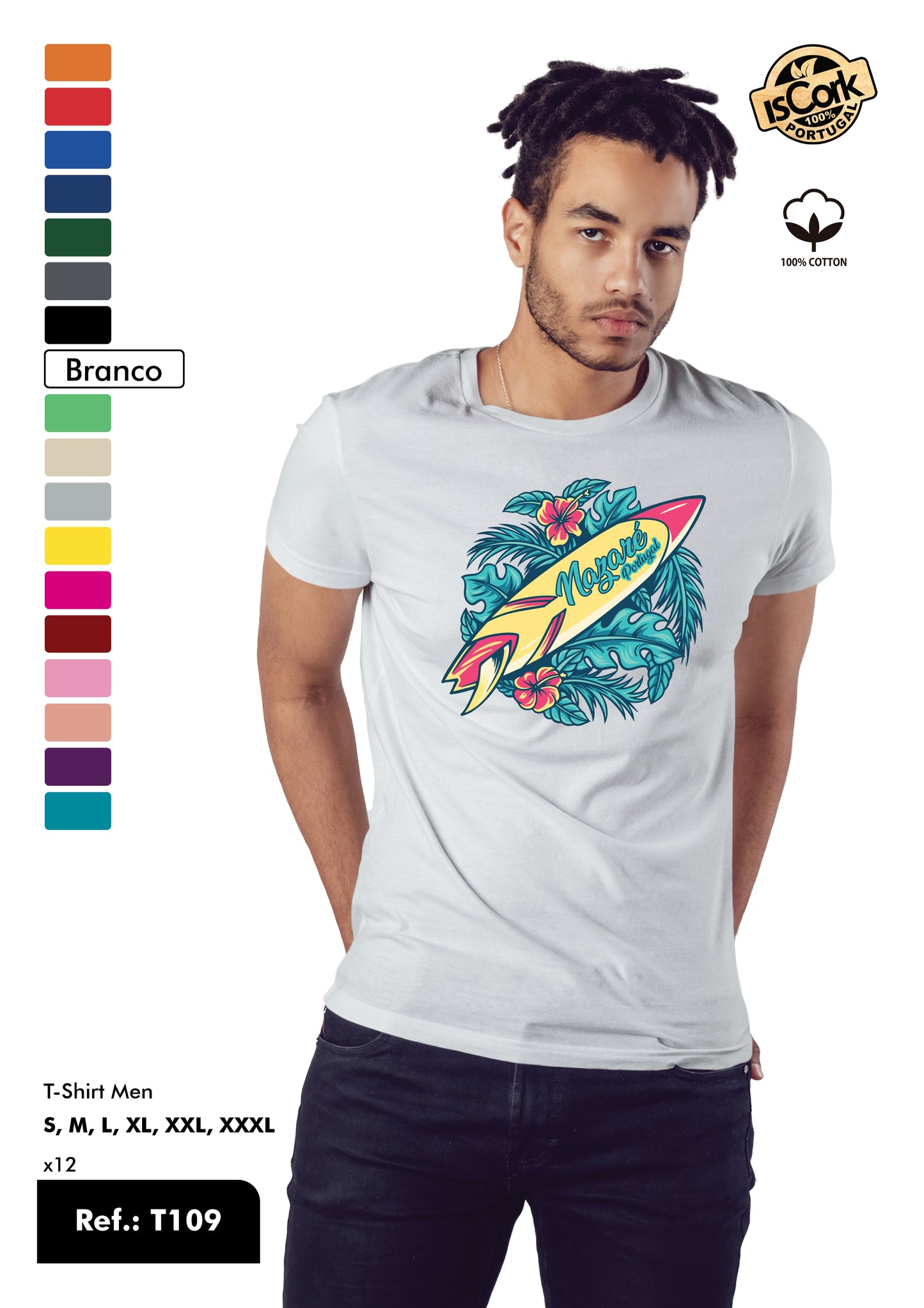 T-Shirt Adulto - Ref. T109 - Nazaré