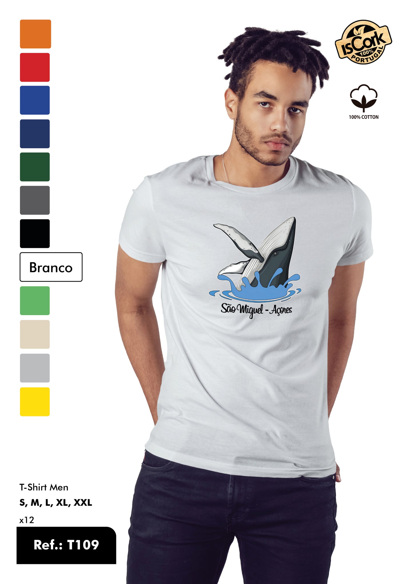 T-Shirt Adulto - Ref. T109 - São Miguel