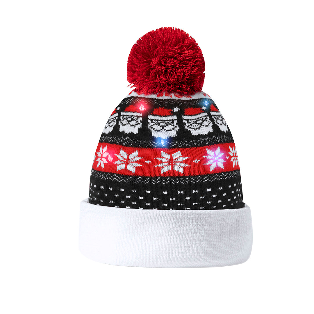 Gorro com Luz Natalício