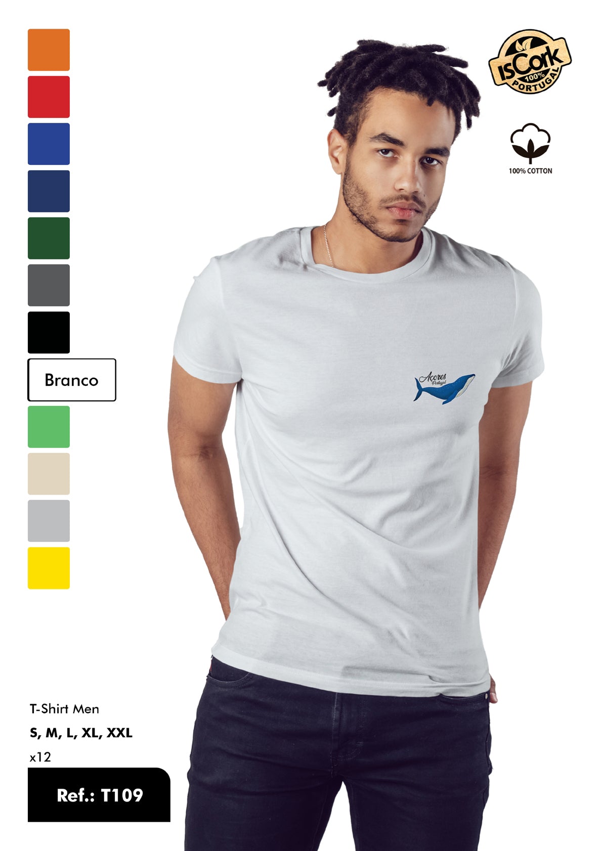T-Shirt Adulto - Ref. T109 - Açores
