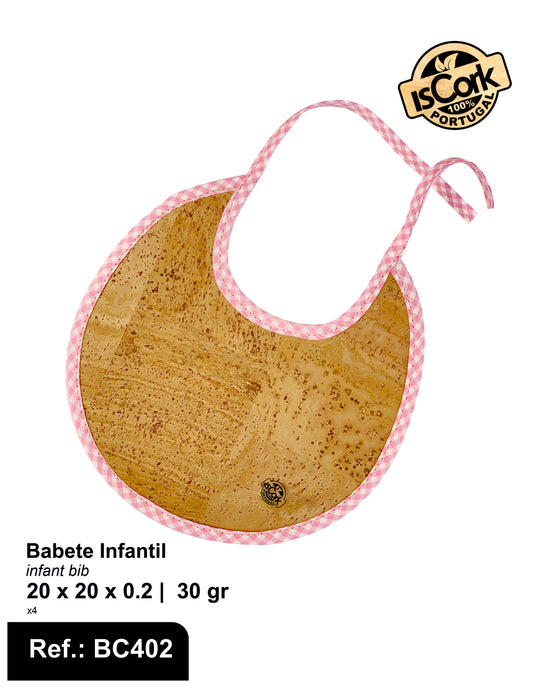 Babete Infantil Rosa