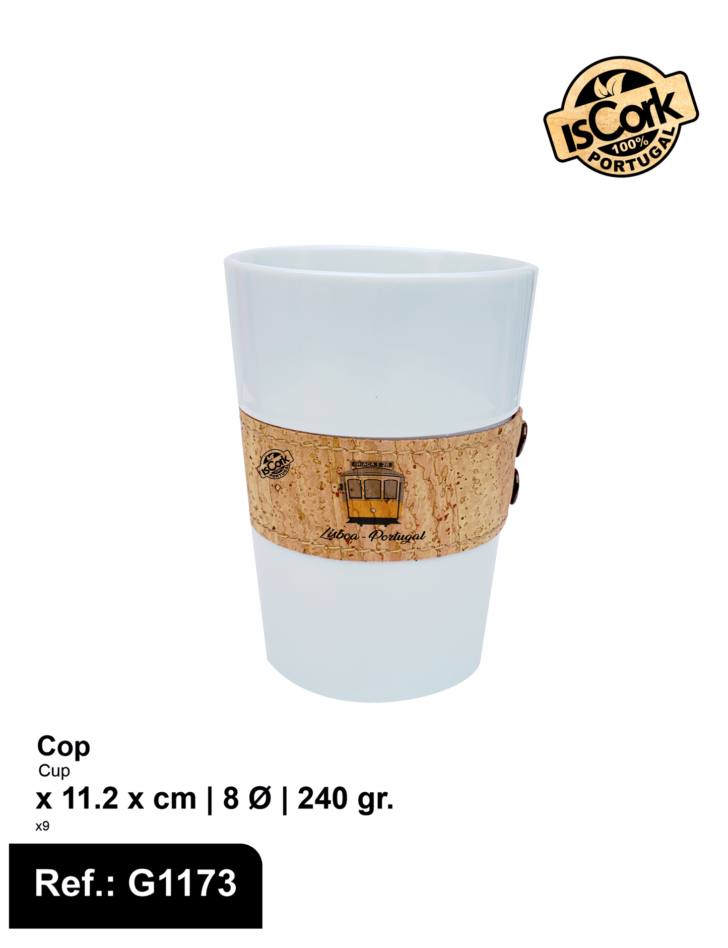 Copo Cortiça Lisboa I-01