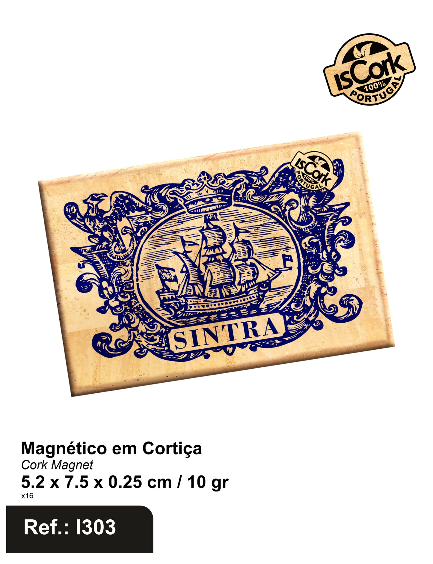 Magnético Cortiça Sintra G03