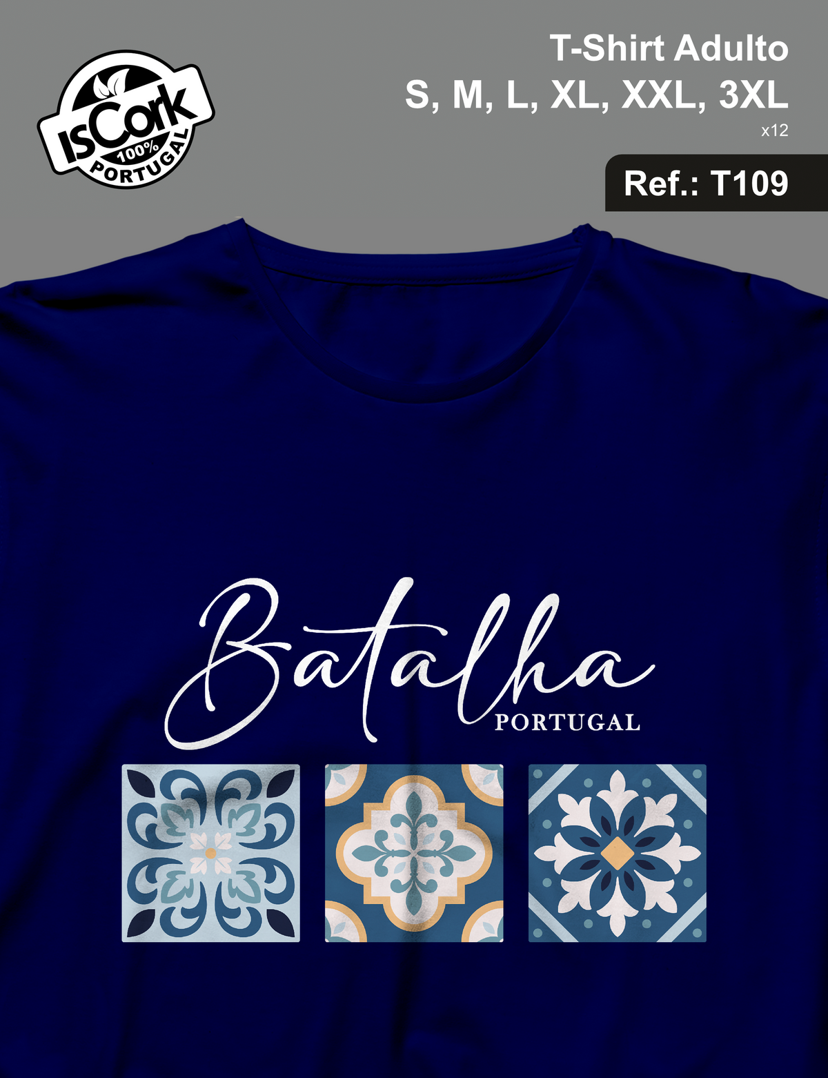 T-Shirt Adulto Batalha G1003