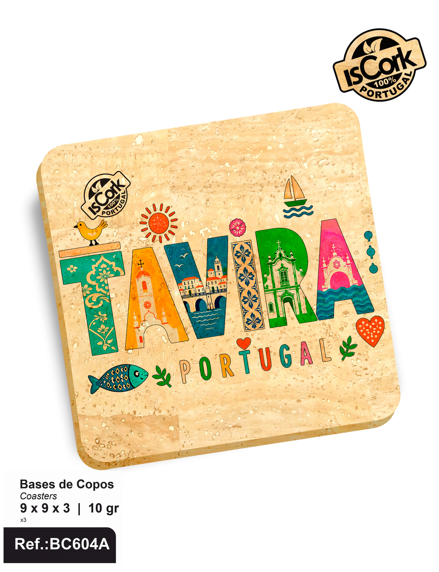 Base de Copos Tavira G1110