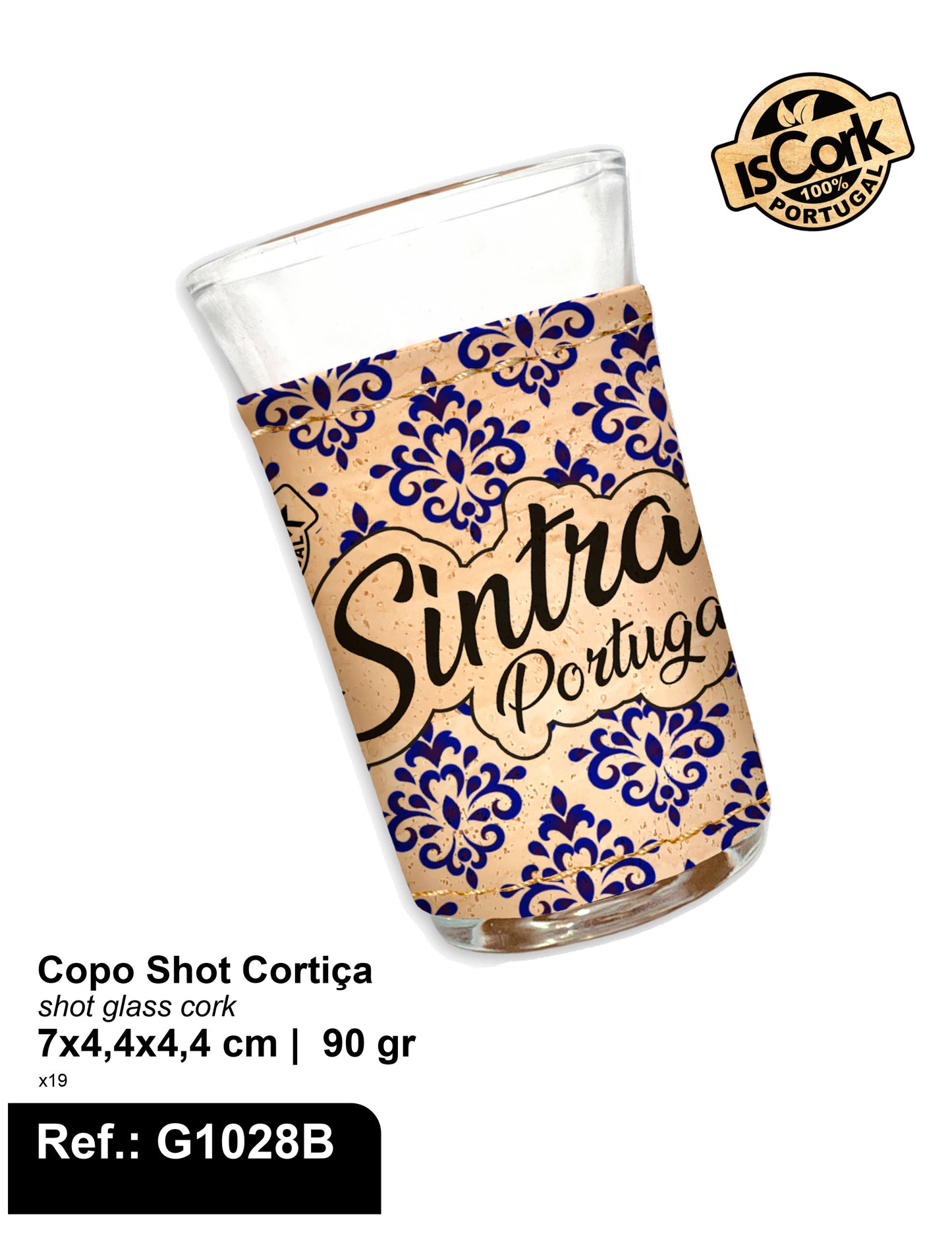 Copo Shot Cortiça Sintra G11