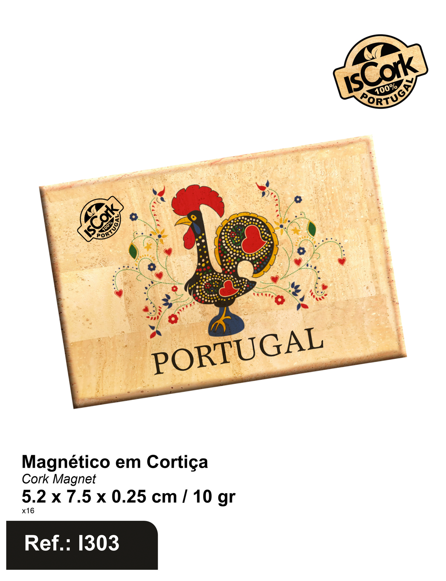 Magnético Cortiça Portugal G148